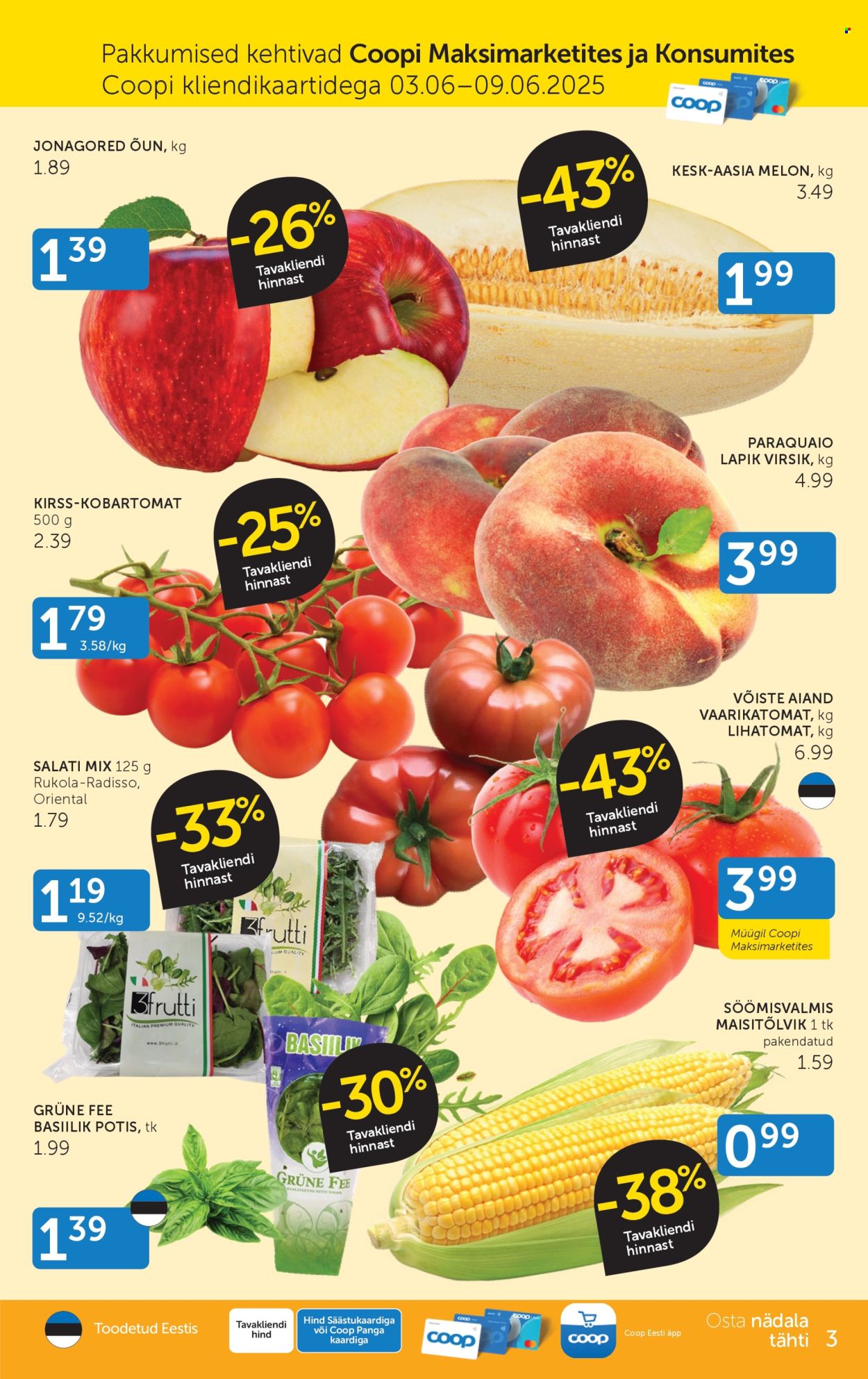 coop - Coop kliendileht (3.06 - 9.06.2025) - page: 3