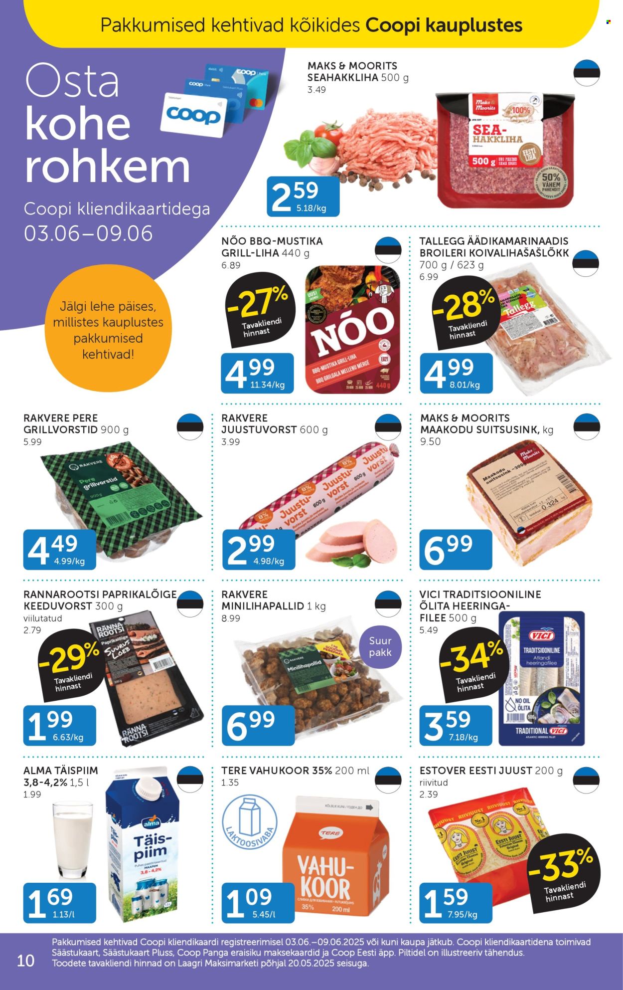 coop - Coop kliendileht (3.06 - 9.06.2025) - page: 10