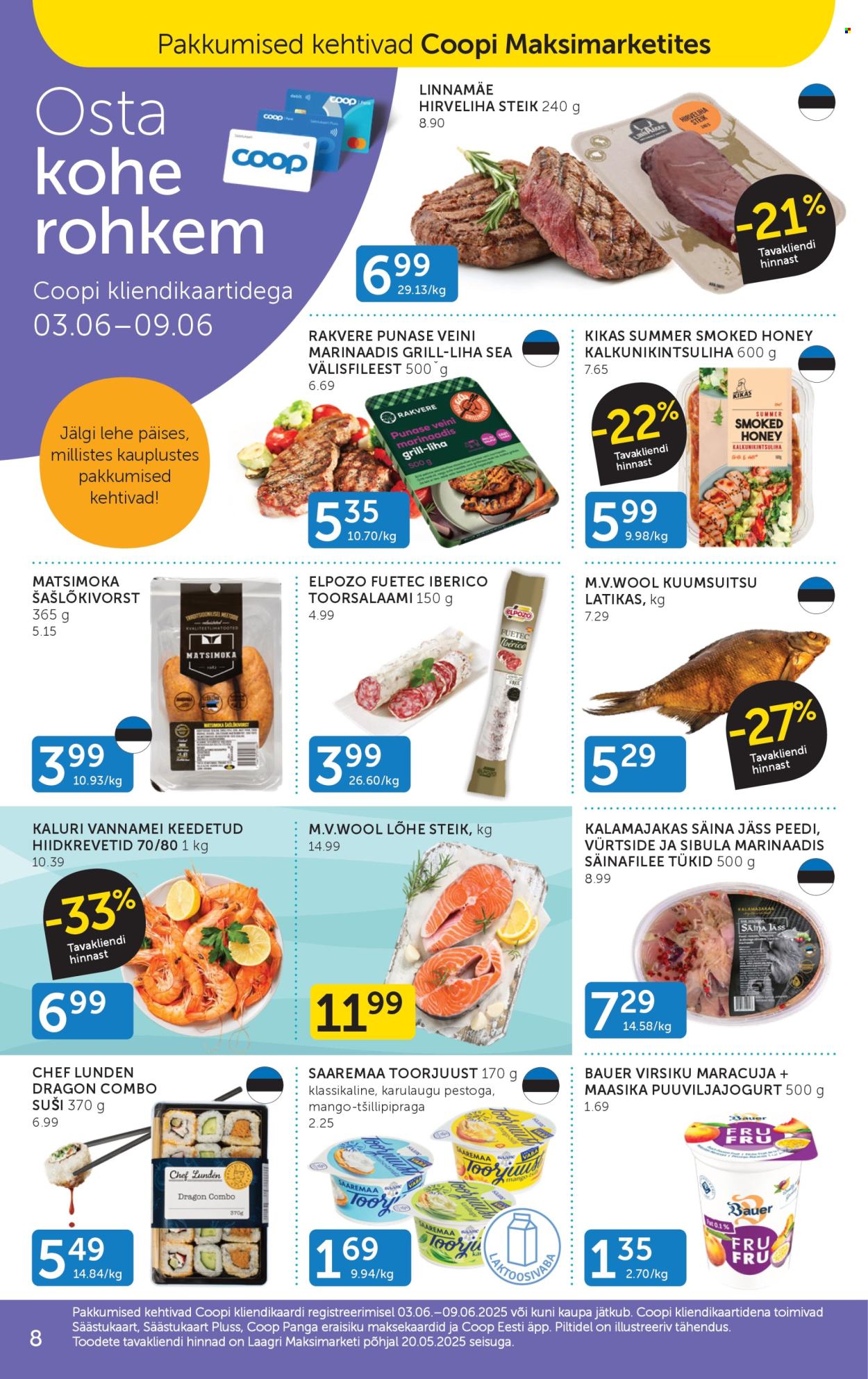 coop - Coop kliendileht (3.06 - 9.06.2025) - page: 8