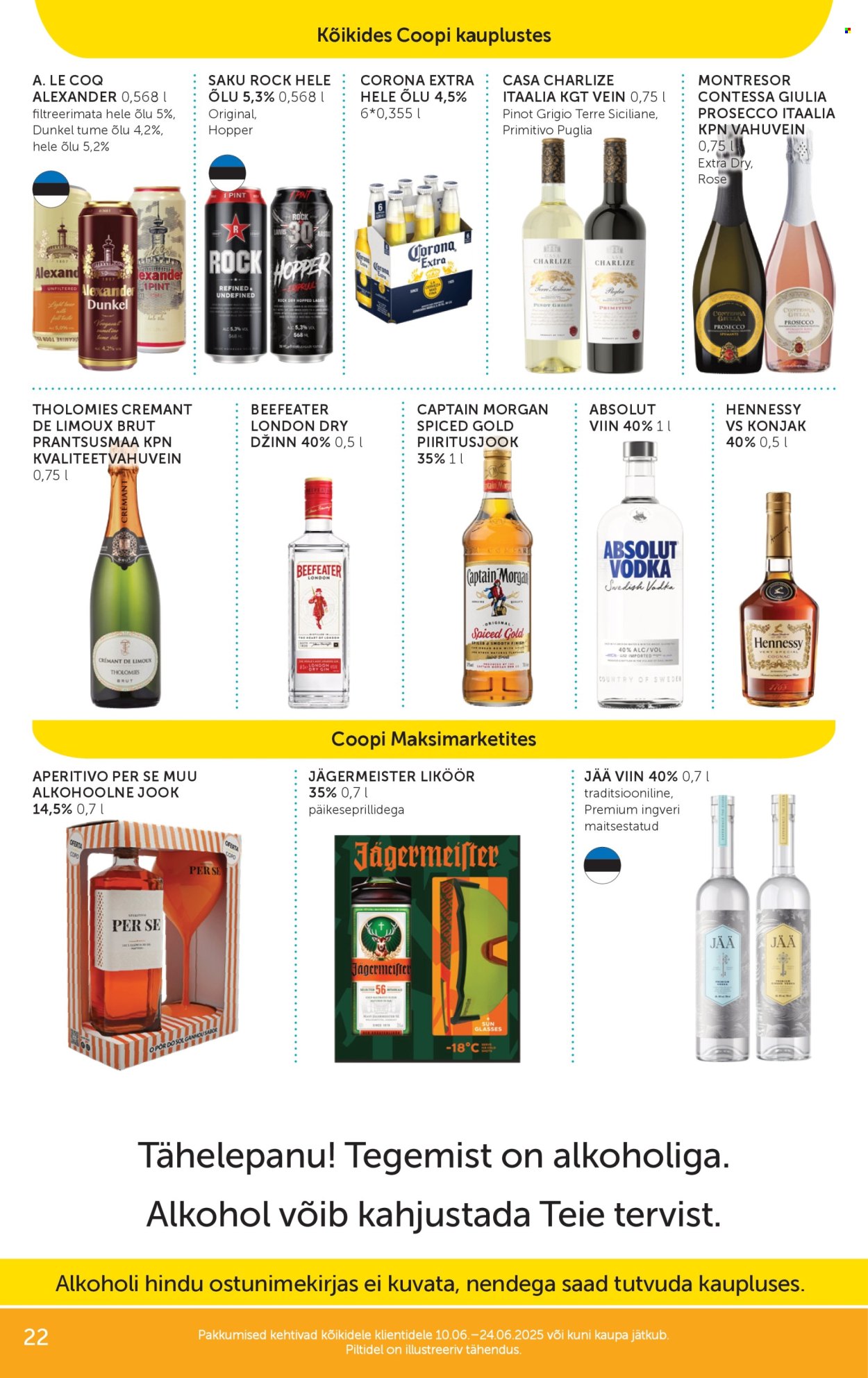 coop - Coop kliendileht (10.06 - 24.06.2025) - page: 22