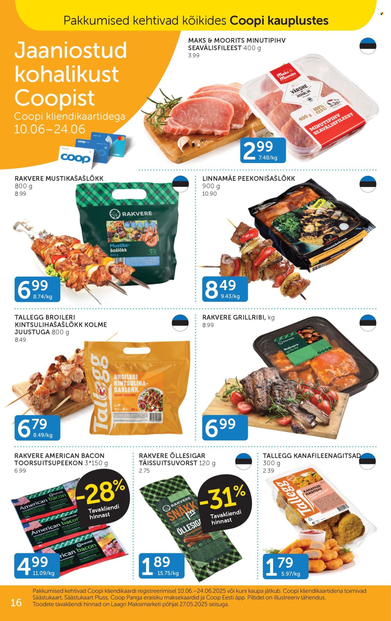 coop - Coop kliendileht (10.06 - 24.06.2025) - page: 16