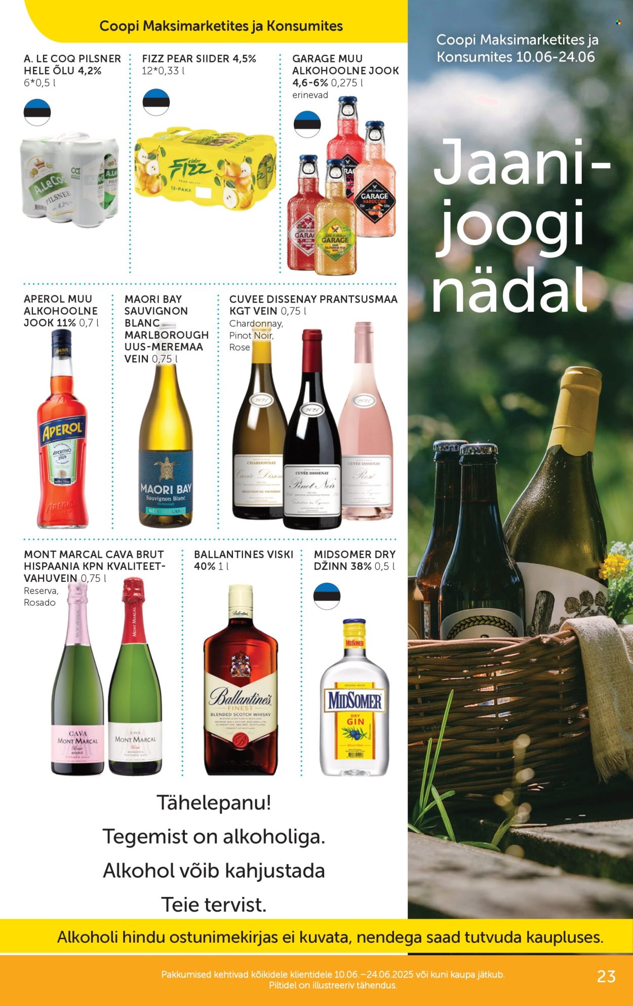 coop - Coop kliendileht (10.06 - 24.06.2025) - page: 23