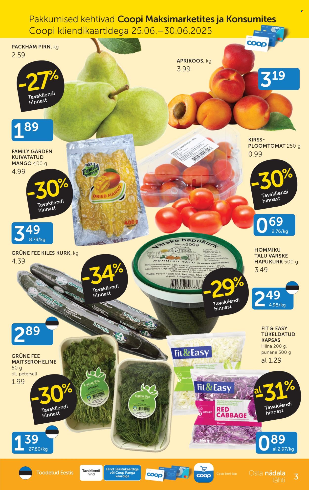 coop - Coop kliendileht (25.06 - 30.06.2025) - page: 3