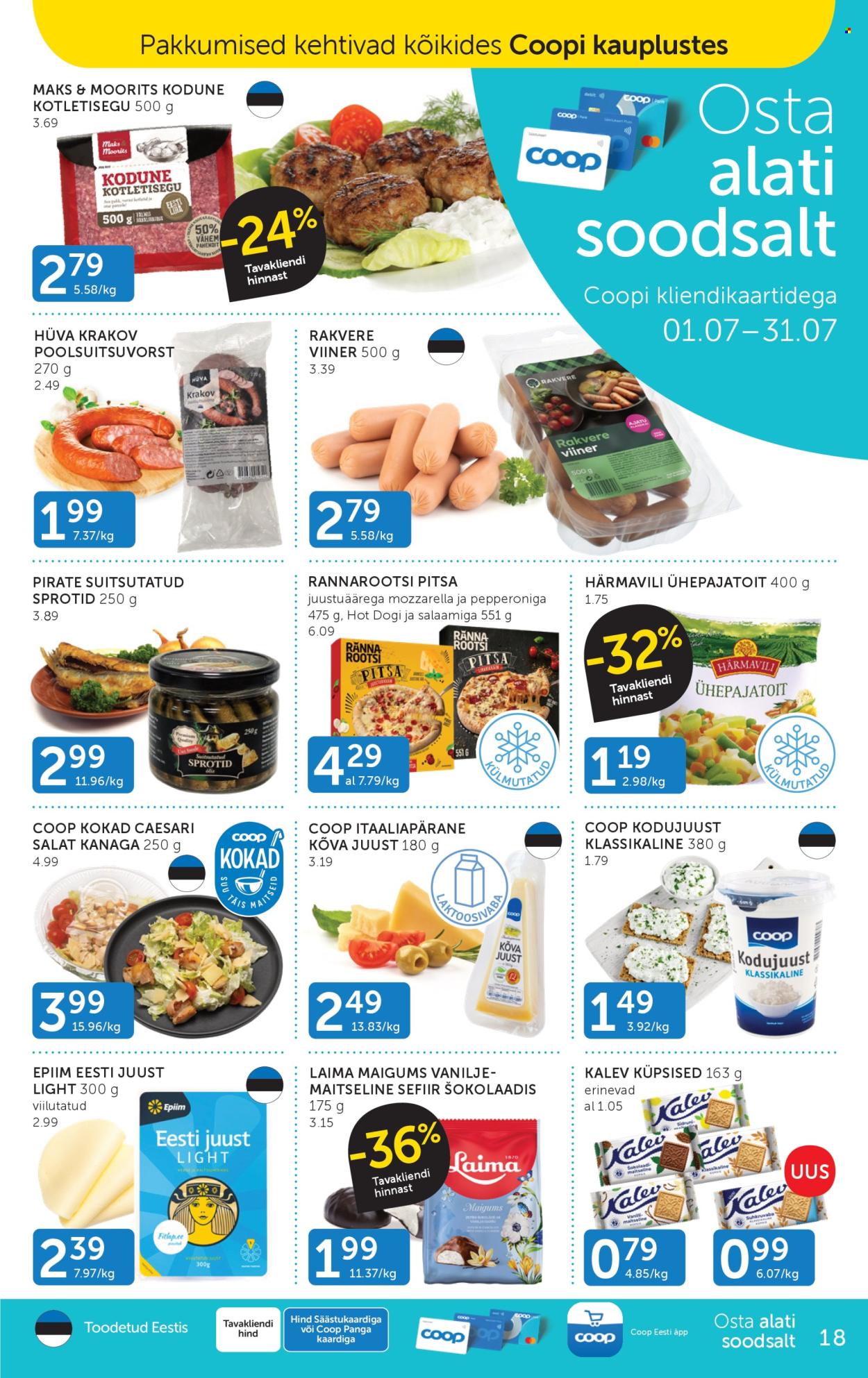 coop - Coop kliendileht (29.07 - 4.08.2025) - page: 18