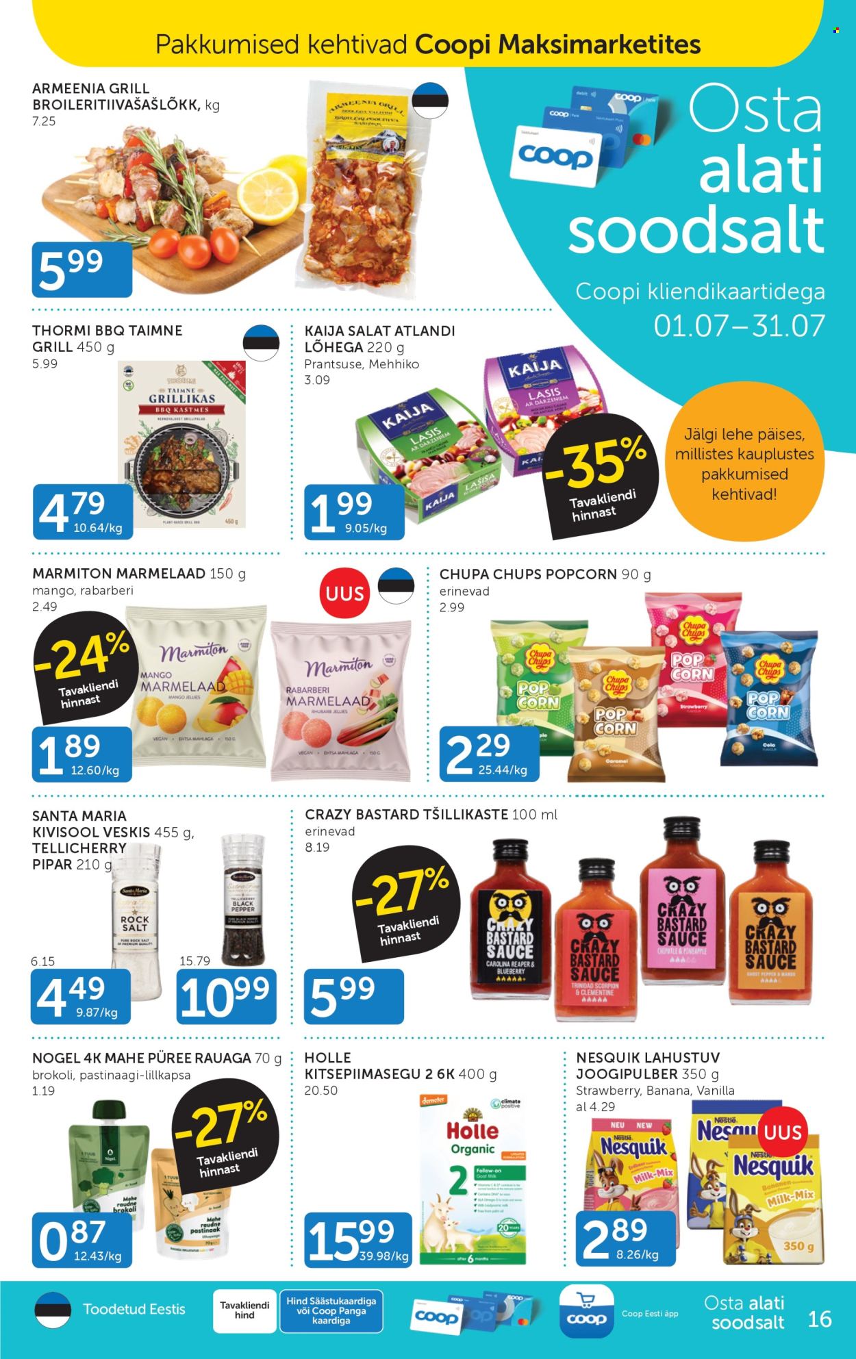 coop - Coop kliendileht (29.07 - 4.08.2025) - page: 16