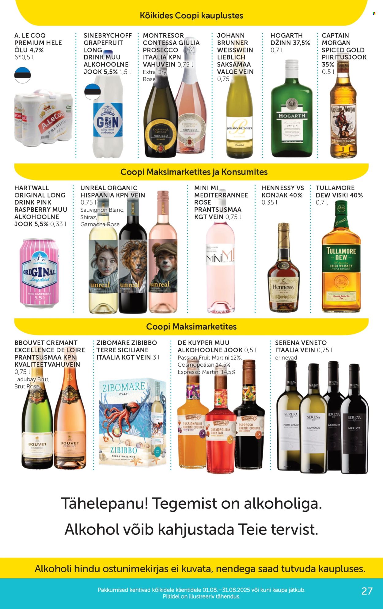 coop - Coop kliendileht (29.07 - 4.08.2025) - page: 27