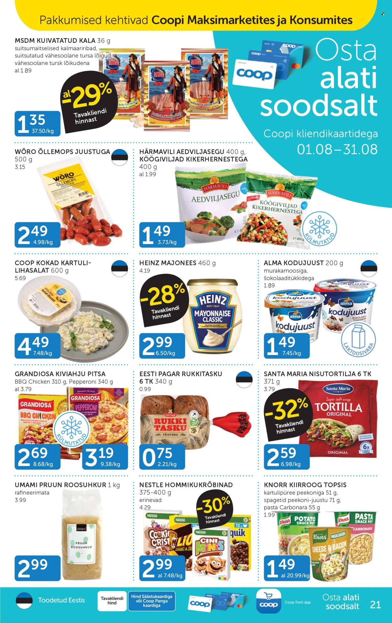 coop - Coop kliendileht (29.07 - 4.08.2025) - page: 21