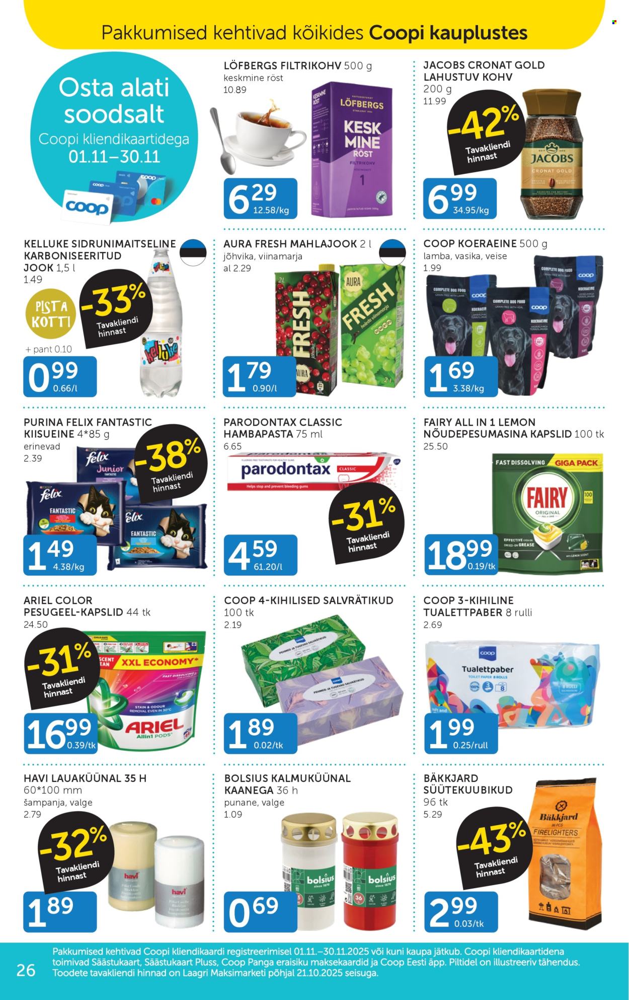 coop - Coop kliendileht (18.11 - 24.11.2025) - page: 26