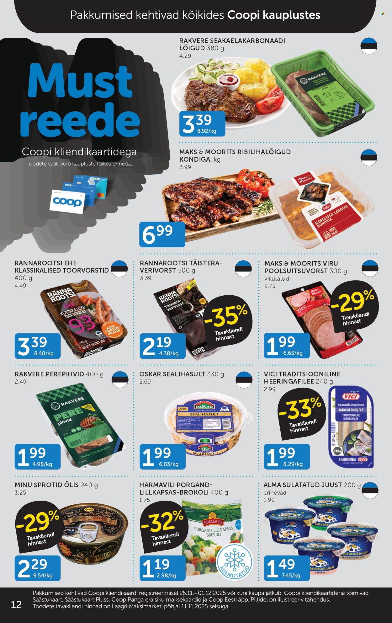coop - Coop kliendileht (25.11 - 1.12.2025) - page: 12