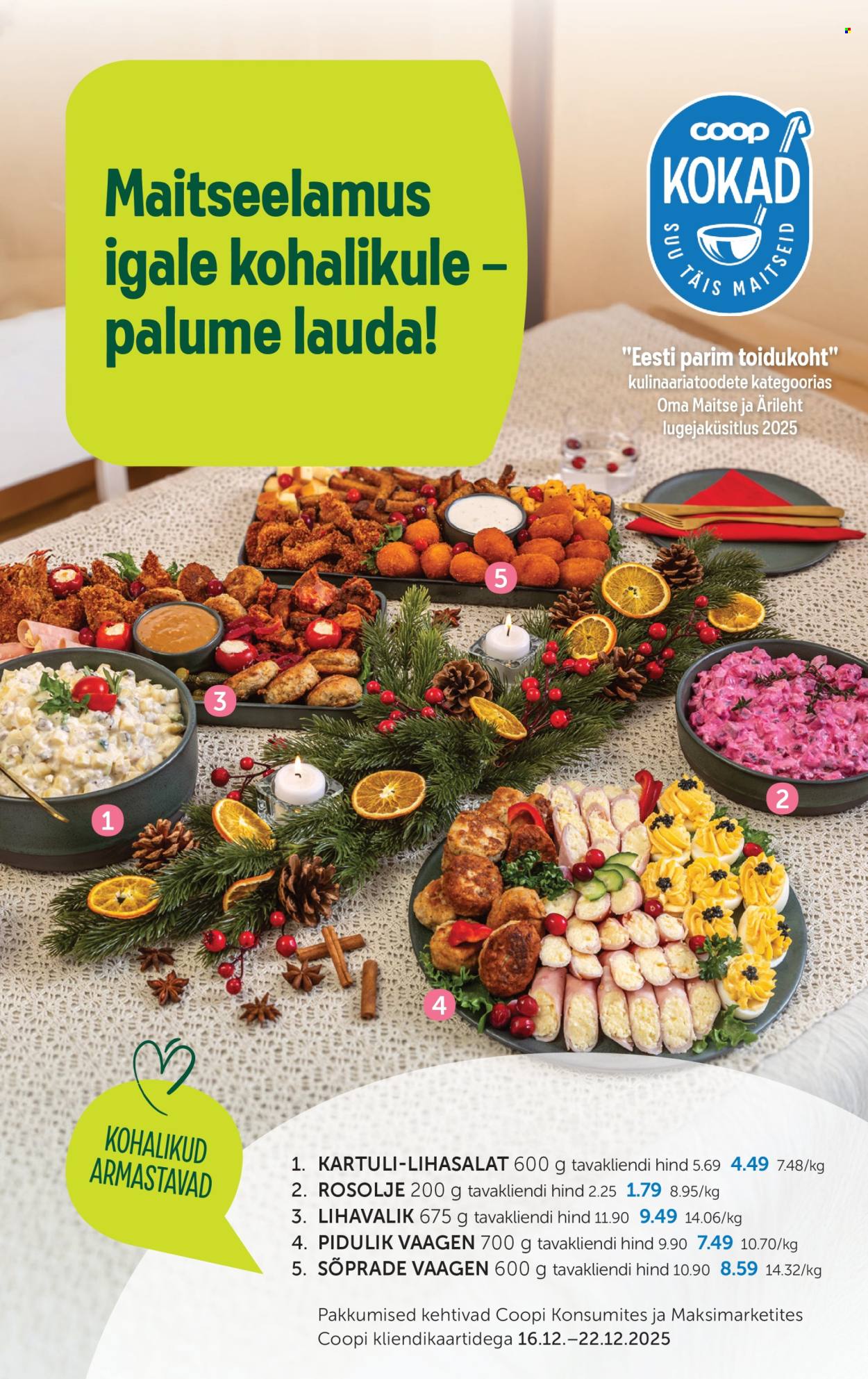 coop - Coop kliendileht (16.12 - 22.12.2025) - page: 19