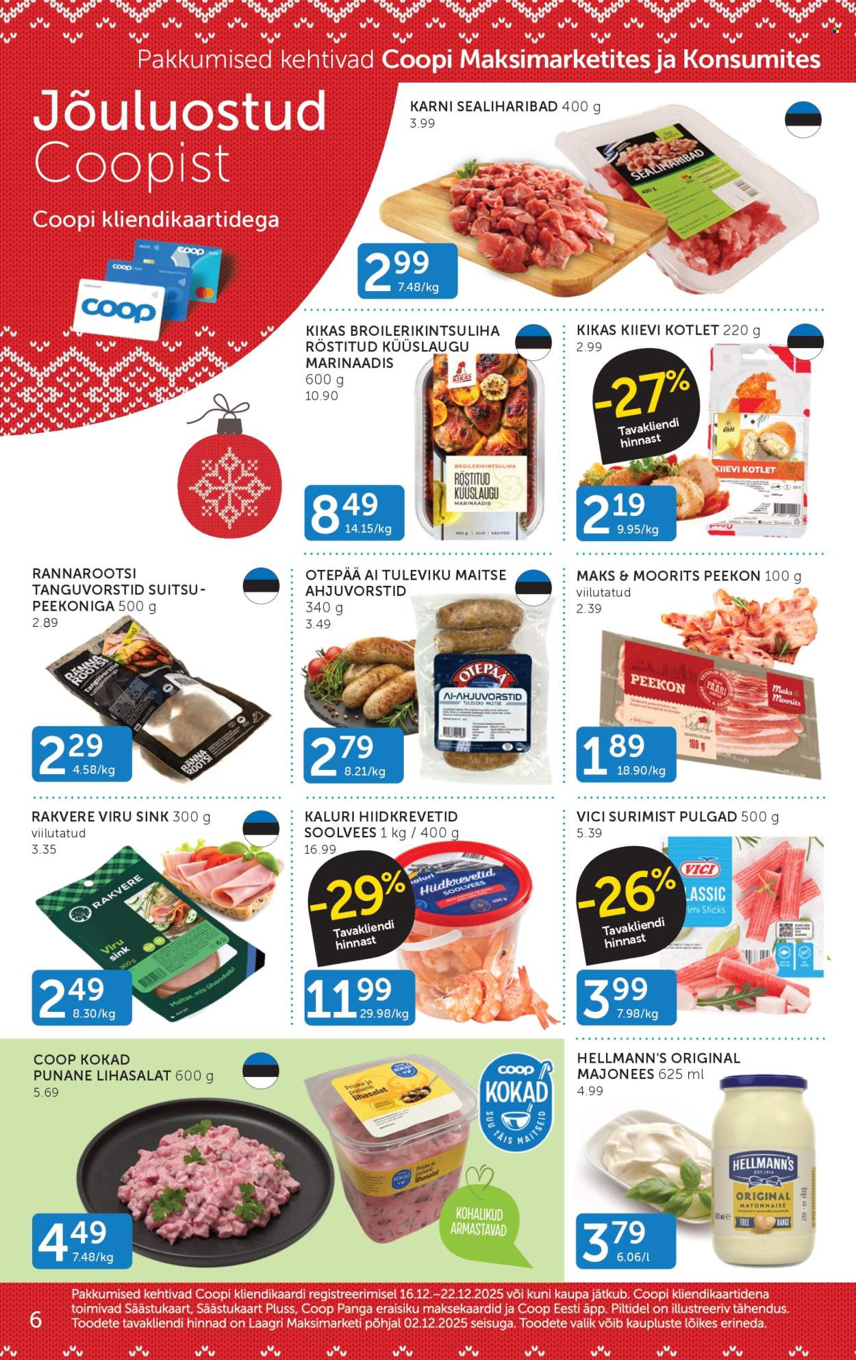 coop - Coop kliendileht (16.12 - 22.12.2025) - page: 6