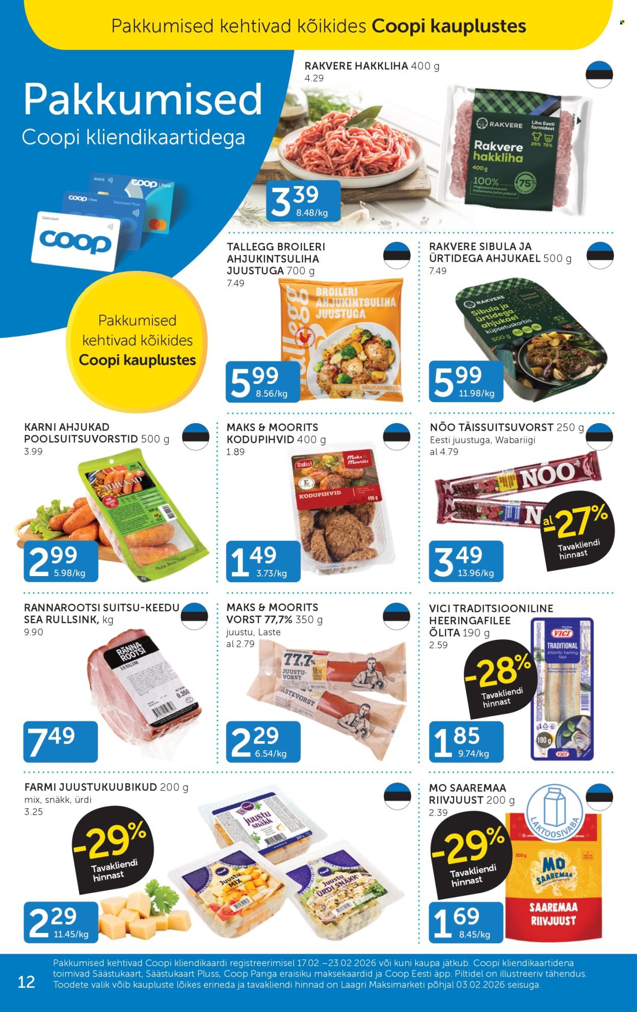 coop - Coop kliendileht (17.02 - 23.02.2026) - page: 12