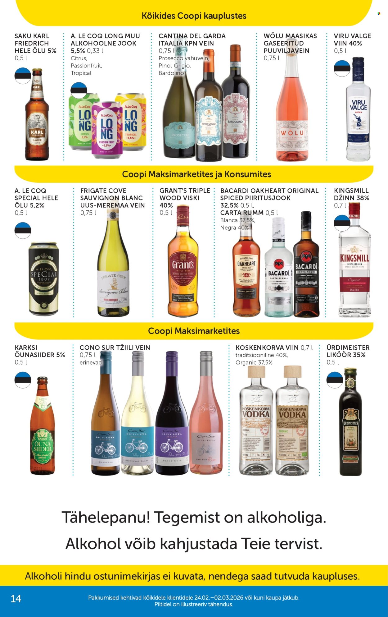 coop - Coop kliendileht (24.02 - 2.03.2026) - page: 14