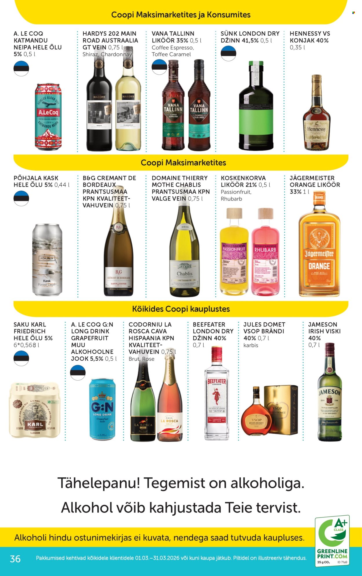 coop - Coop kliendileht (10.03 - 16.03.2026) - page: 36