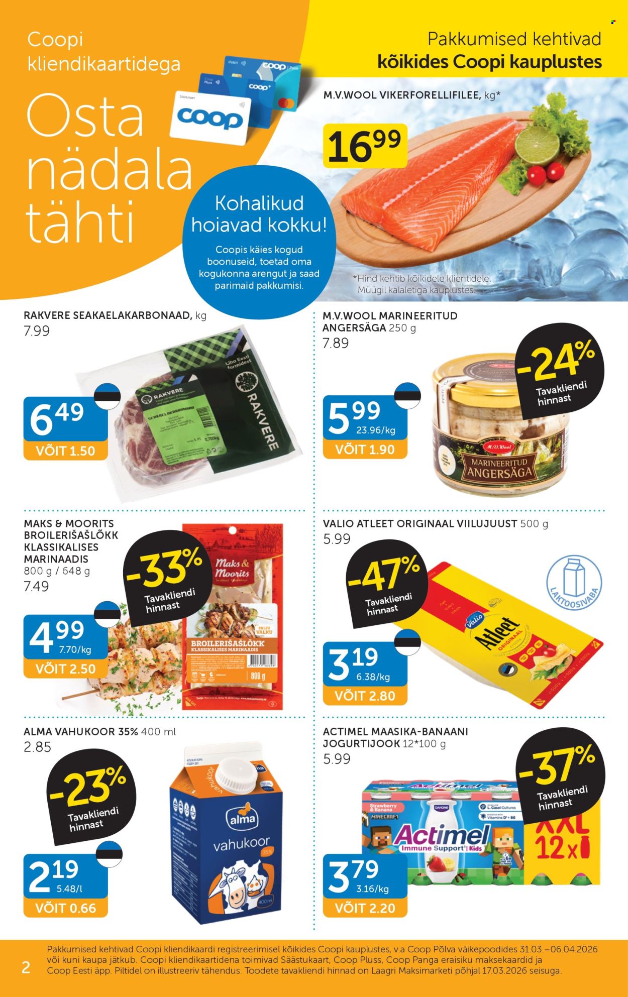 coop - Coop kliendileht (31.03 - 6.04.2026) - page: 2