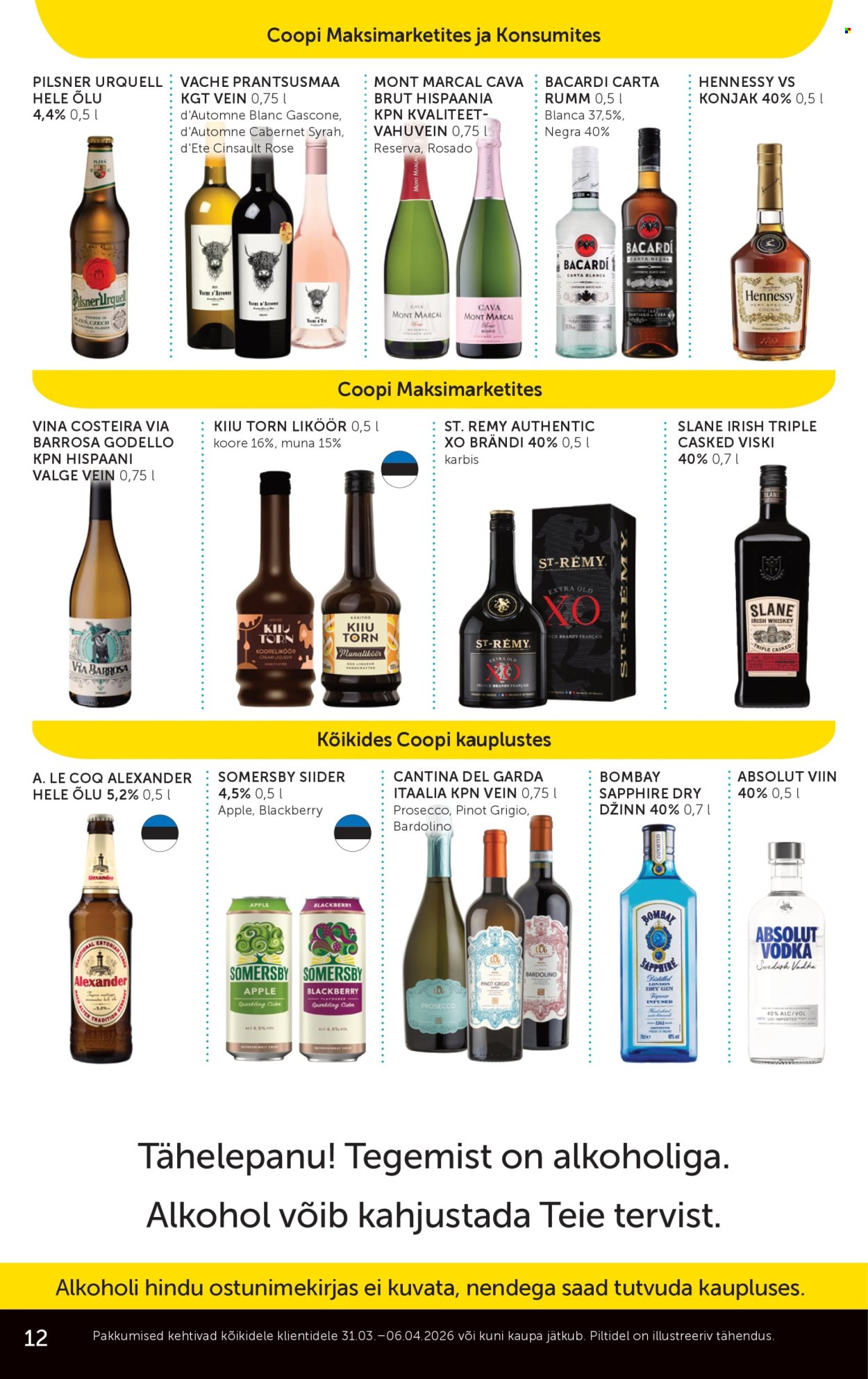 coop - Coop kliendileht (31.03 - 6.04.2026) - page: 12