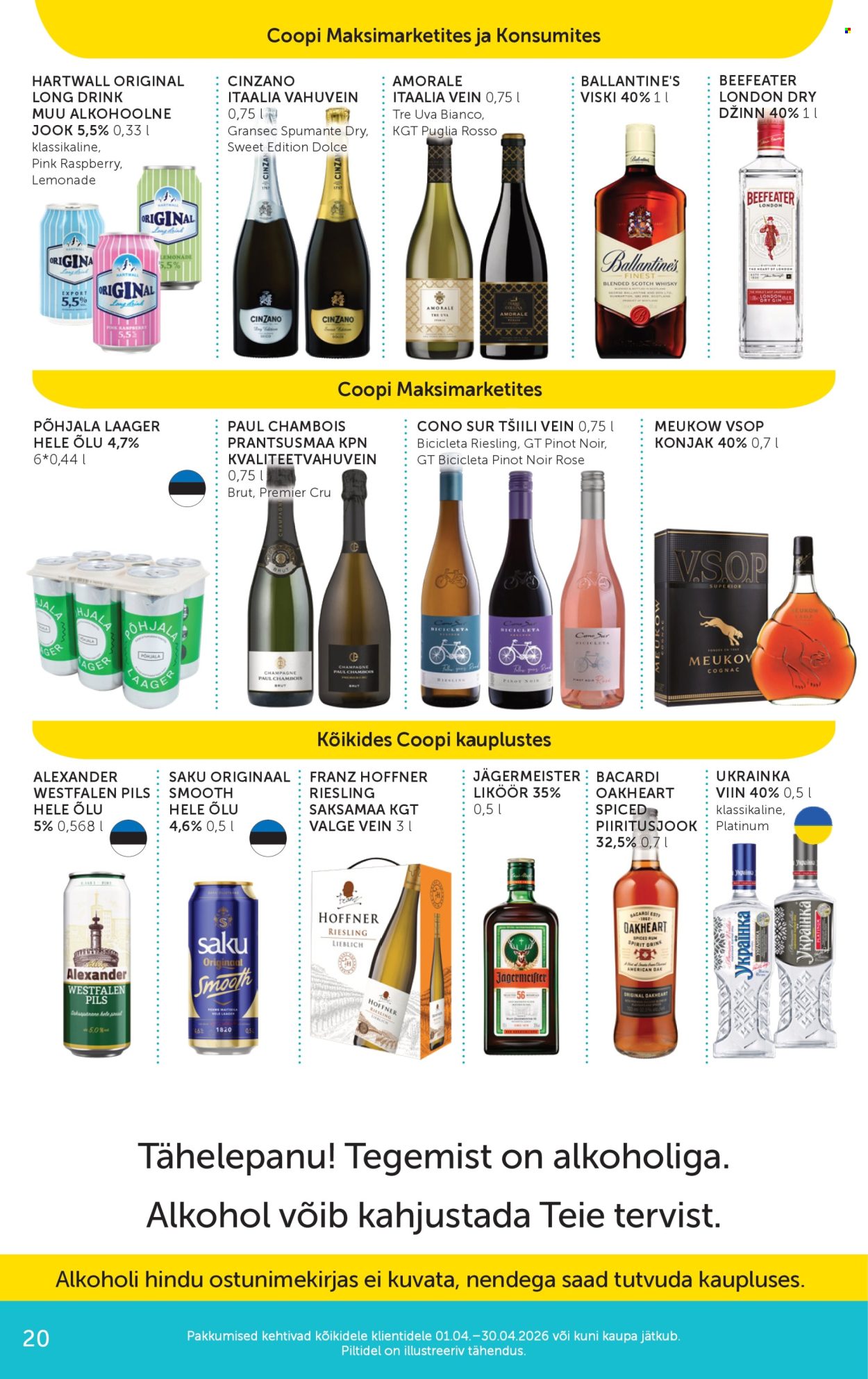 coop - Coop kliendileht (31.03 - 6.04.2026) - page: 20