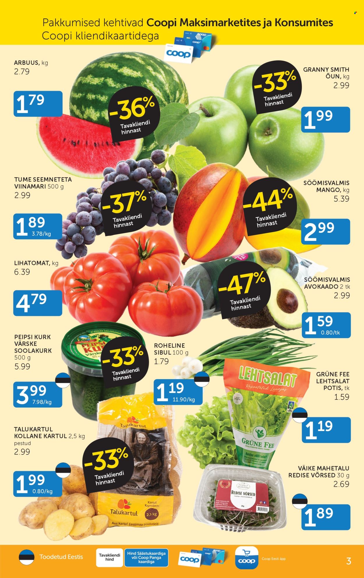 coop - Coop kliendileht (31.03 - 6.04.2026) - page: 3