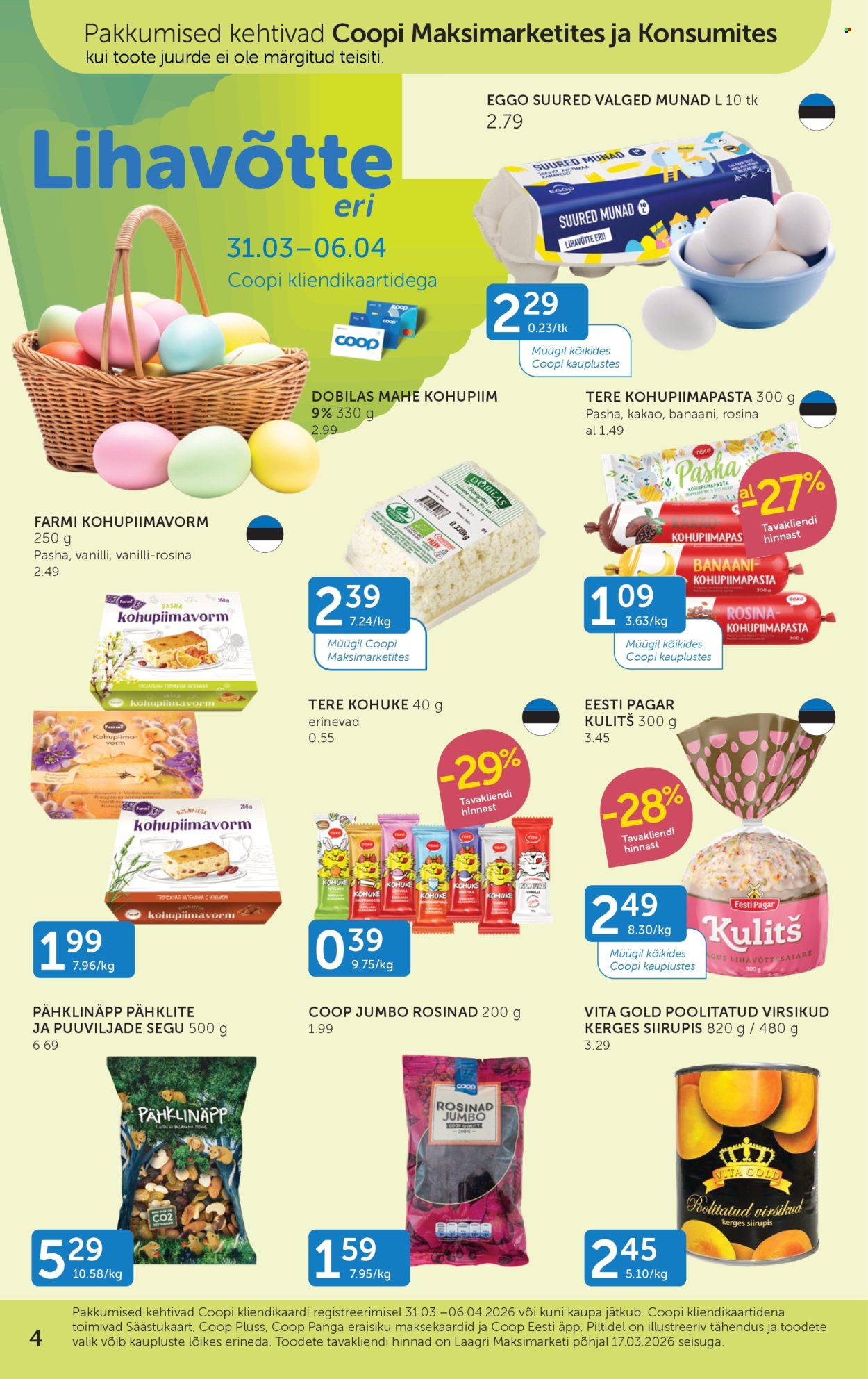 coop - Coop kliendileht (31.03 - 6.04.2026) - page: 4