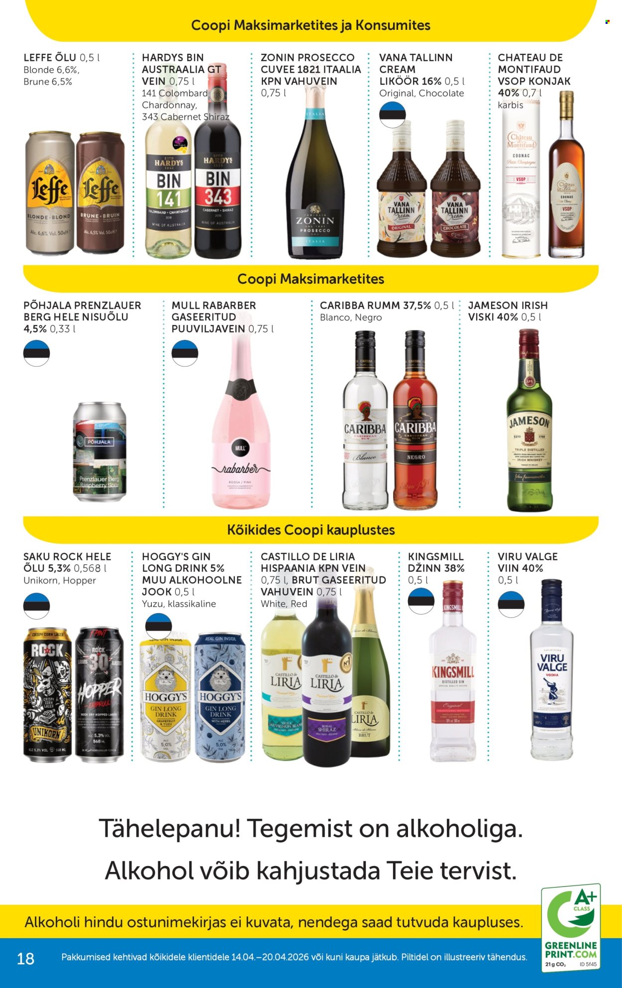 coop - Coop kliendileht (14.04 - 20.04.2026) - page: 18