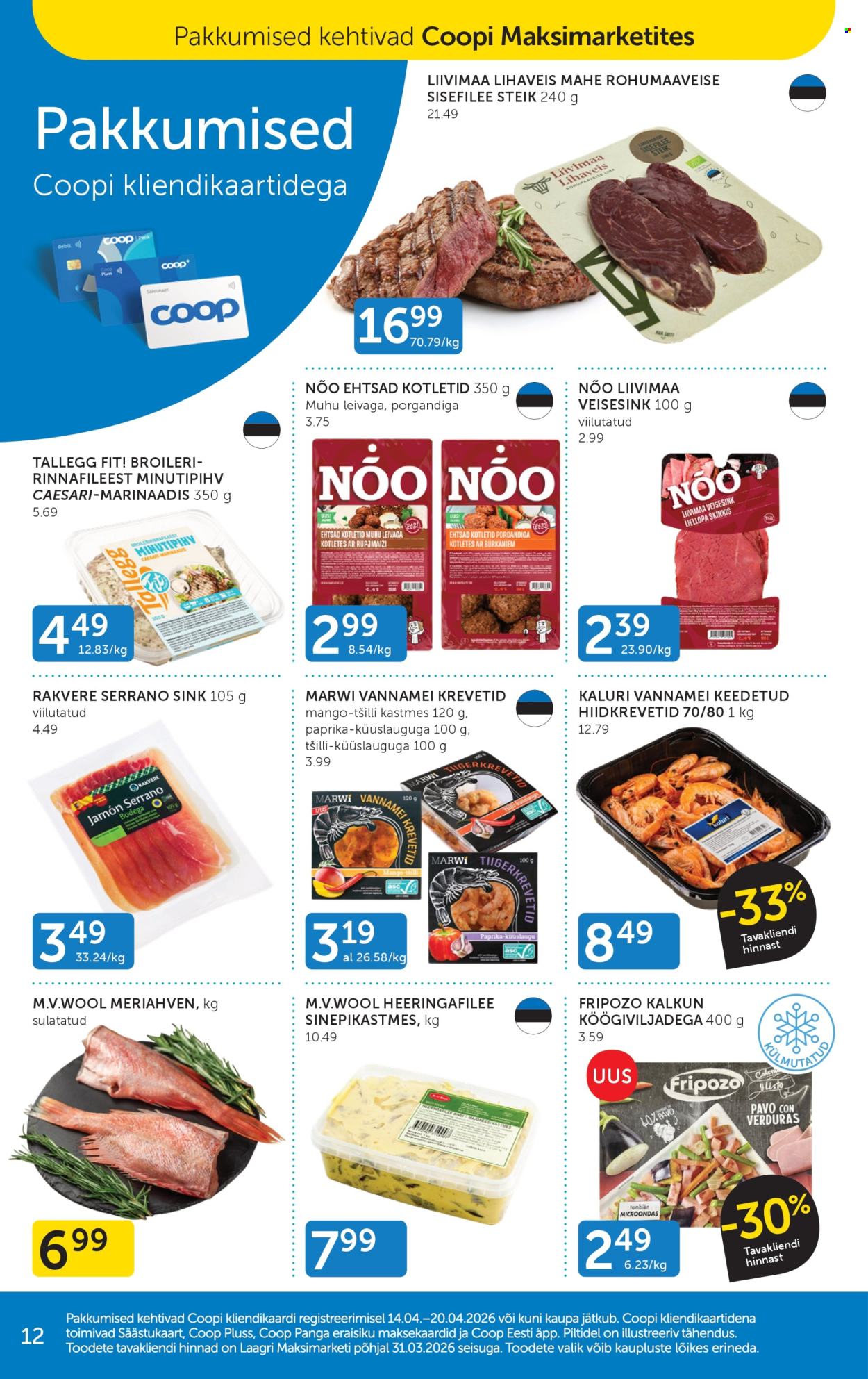 coop - Coop kliendileht (14.04 - 20.04.2026) - page: 12