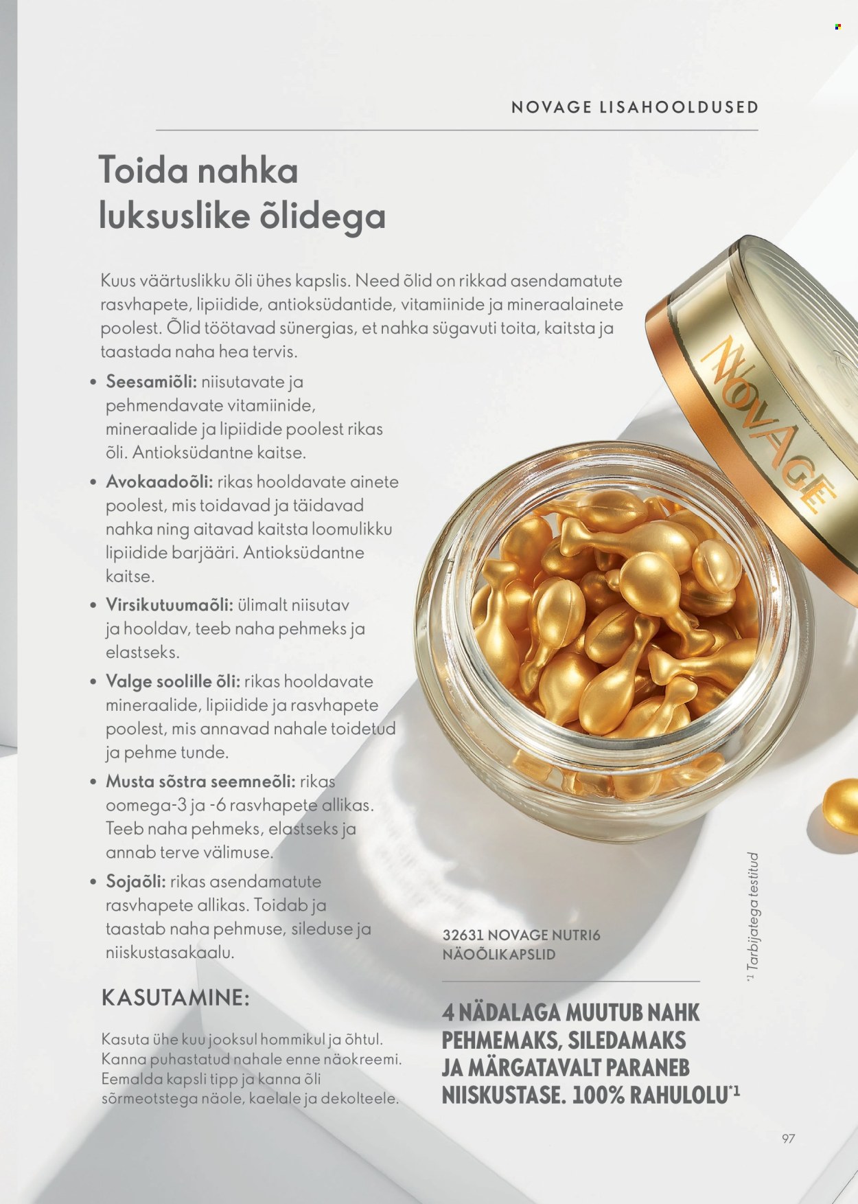 oriflame - Oriflame kliendileht - Novage+ tootejuht - page: 97 oriflame - Oriflame kliendileht - Novage+ tootejuht - page: 97