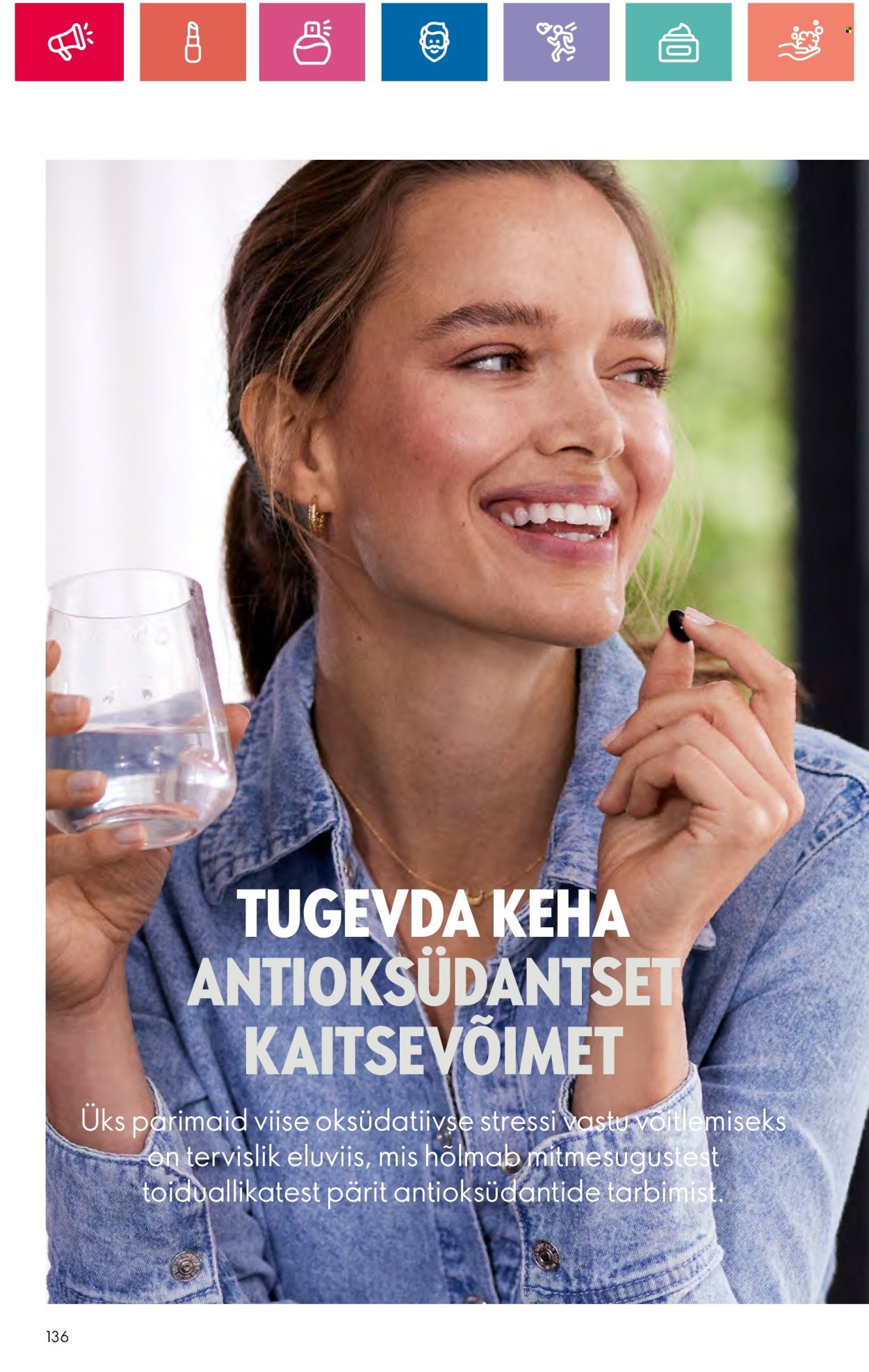 oriflame - Oriflame kliendileht - Ergutavalt Mahlane Värskus (30.05 - 19.06.2024) - page: 136 oriflame - Oriflame kliendileht - Ergutavalt Mahlane Värskus (30.05 - 19.06.2024) - page: 136