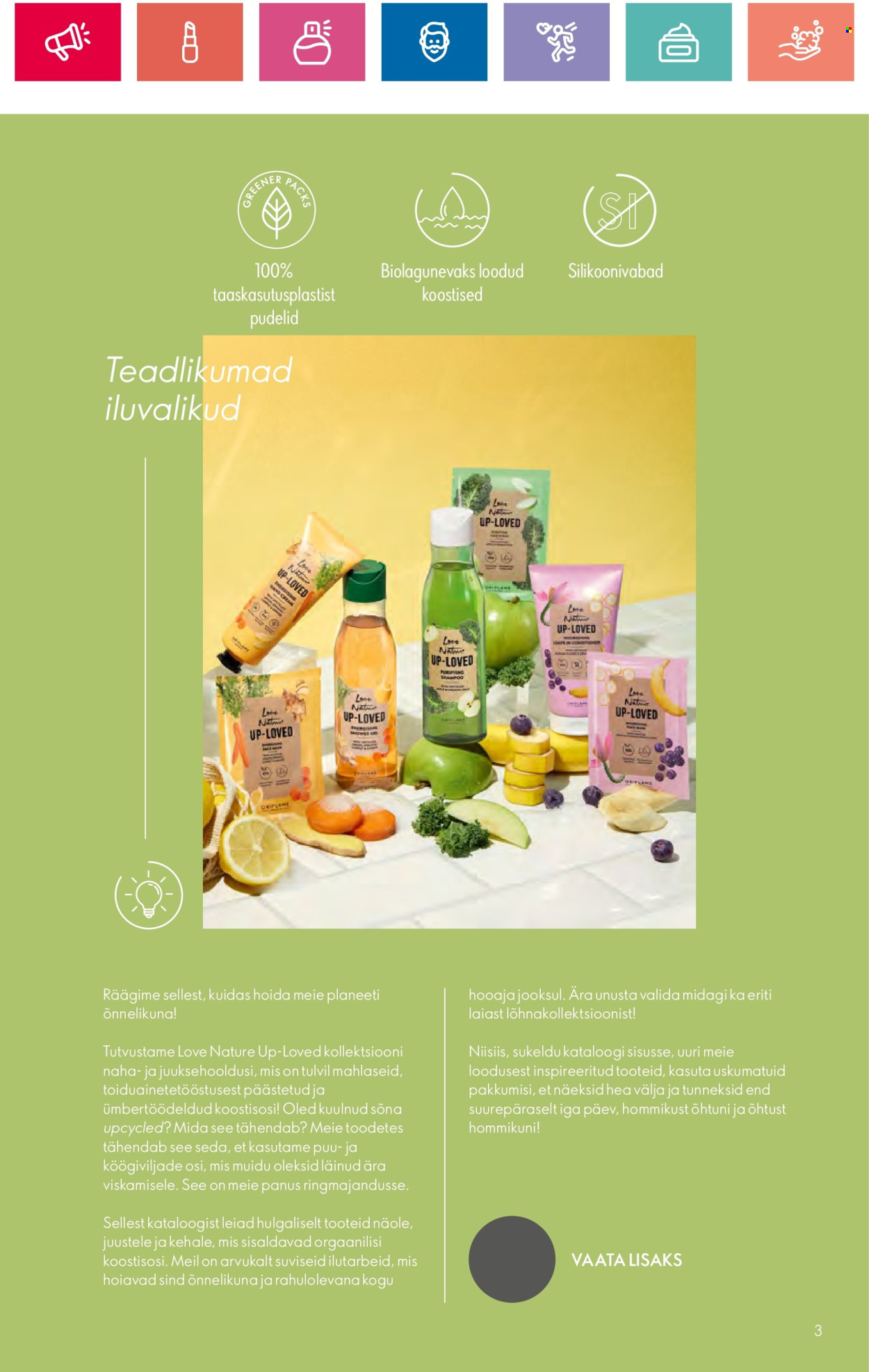 oriflame - Oriflame kliendileht - Ergutavalt Mahlane Värskus (30.05 - 19.06.2024) - page: 3 oriflame - Oriflame kliendileht - Ergutavalt Mahlane Värskus (30.05 - 19.06.2024) - page: 3