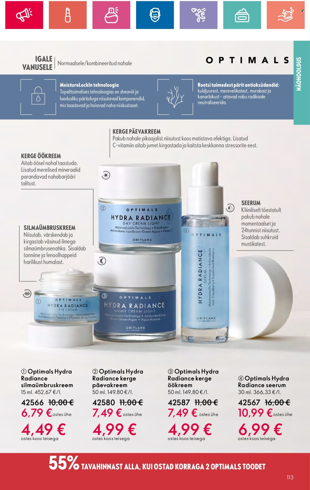 oriflame - Oriflame kliendileht - Ergutavalt Mahlane Värskus (30.05 - 19.06.2024) - page: 113 oriflame - Oriflame kliendileht - Ergutavalt Mahlane Värskus (30.05 - 19.06.2024) - page: 113