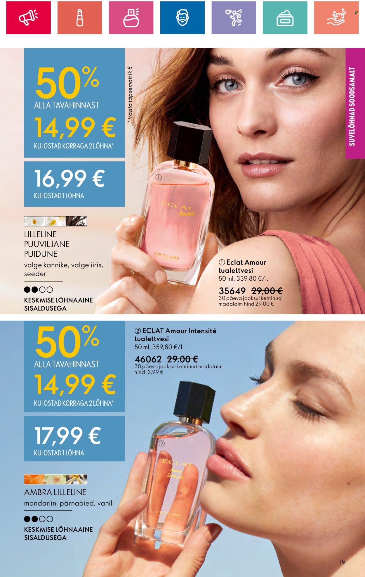 oriflame - Oriflame kliendileht - Sensuaalse (20.06 - 10.07.2024) - page: 19 oriflame - Oriflame kliendileht - Sensuaalse (20.06 - 10.07.2024) - page: 19