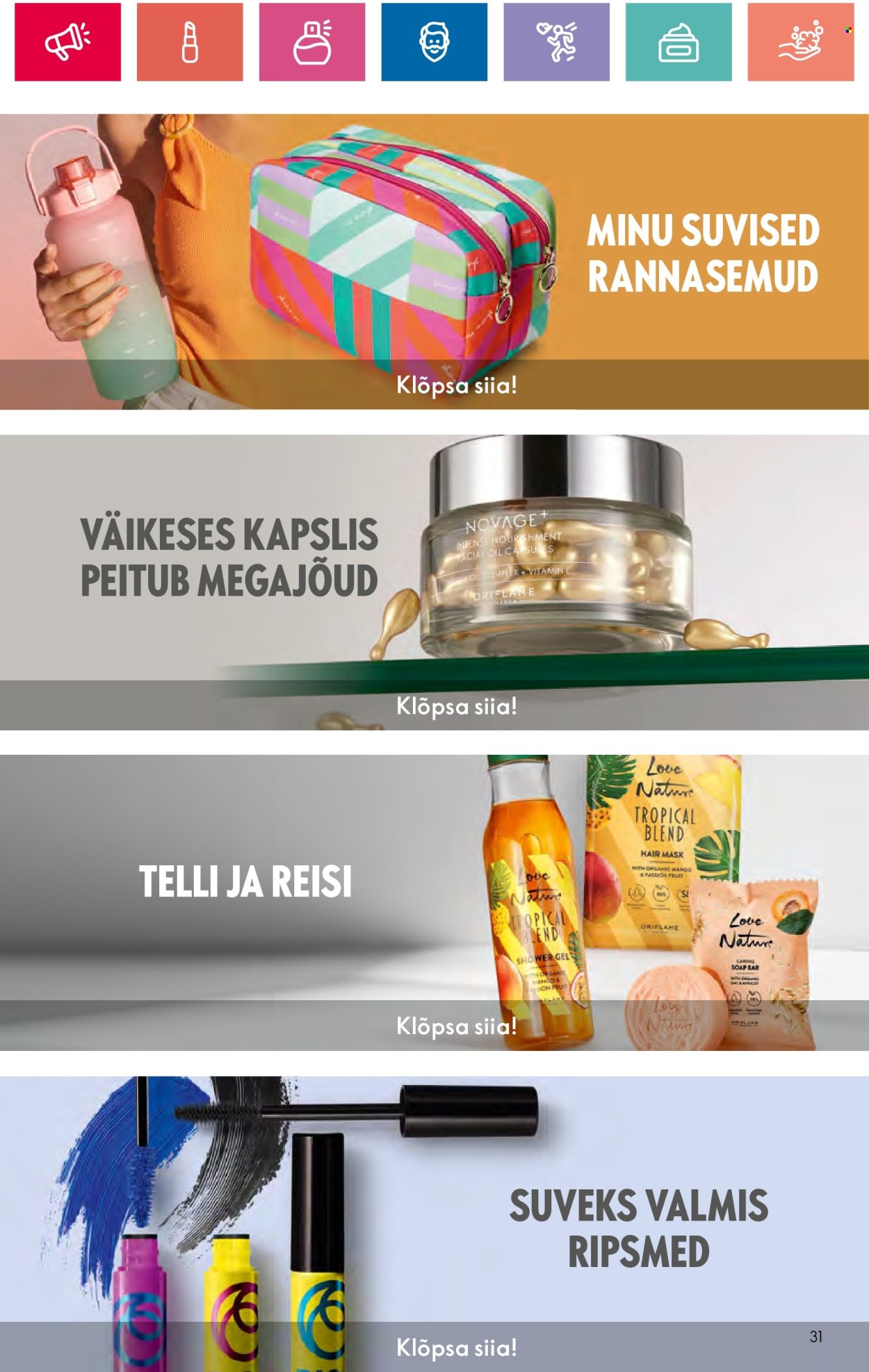 oriflame - Oriflame kliendileht - Sensuaalse (20.06 - 10.07.2024) - page: 31 oriflame - Oriflame kliendileht - Sensuaalse (20.06 - 10.07.2024) - page: 31