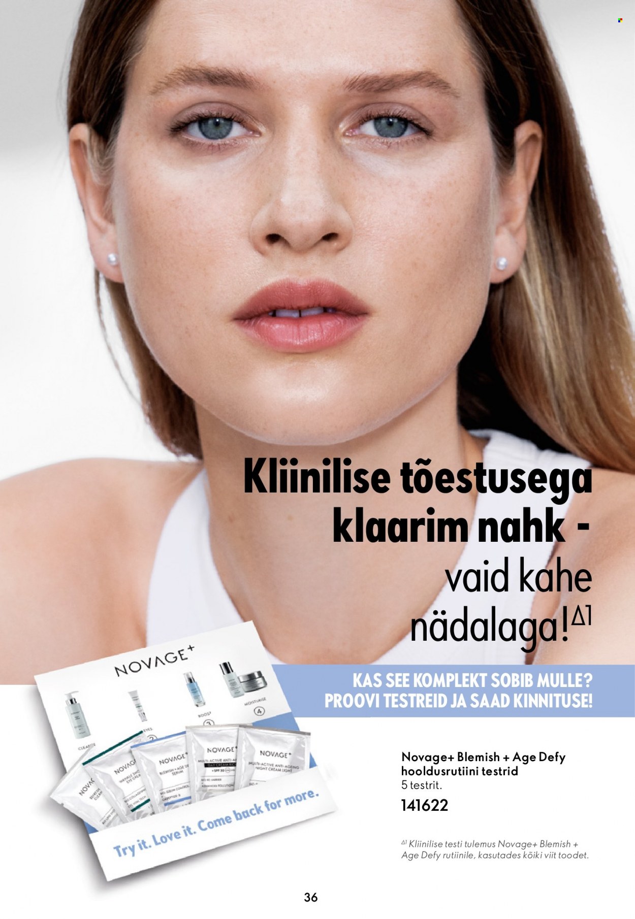 oriflame - Oriflame kliendileht - Novage+ tutvustus - page: 36
