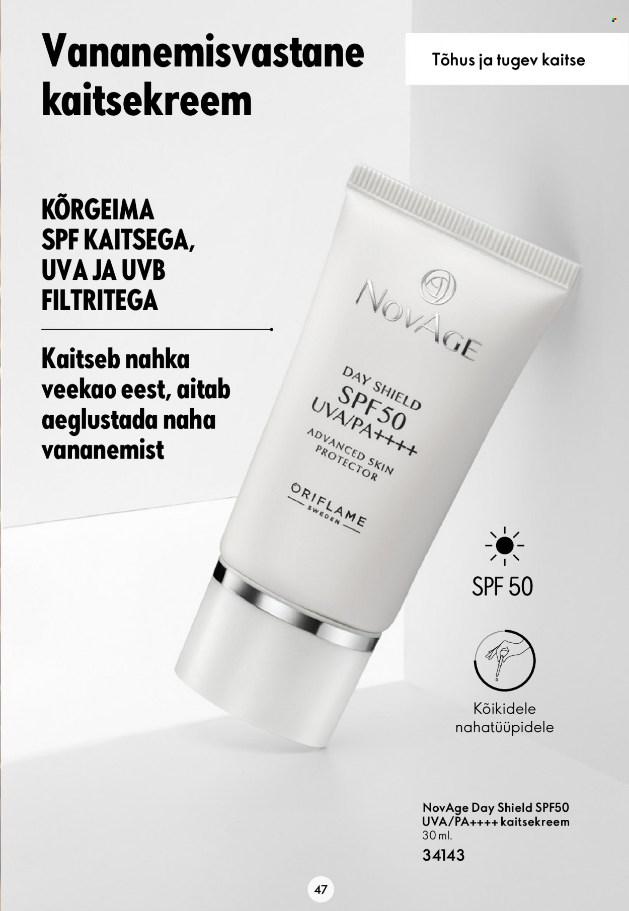 oriflame - Oriflame kliendileht - Novage+ tutvustus - page: 47