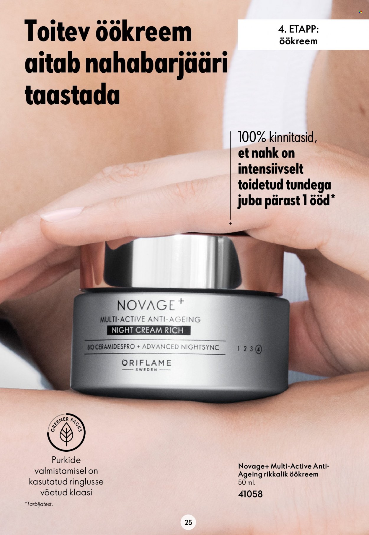 oriflame - Oriflame kliendileht - Novage+ tutvustus - page: 25