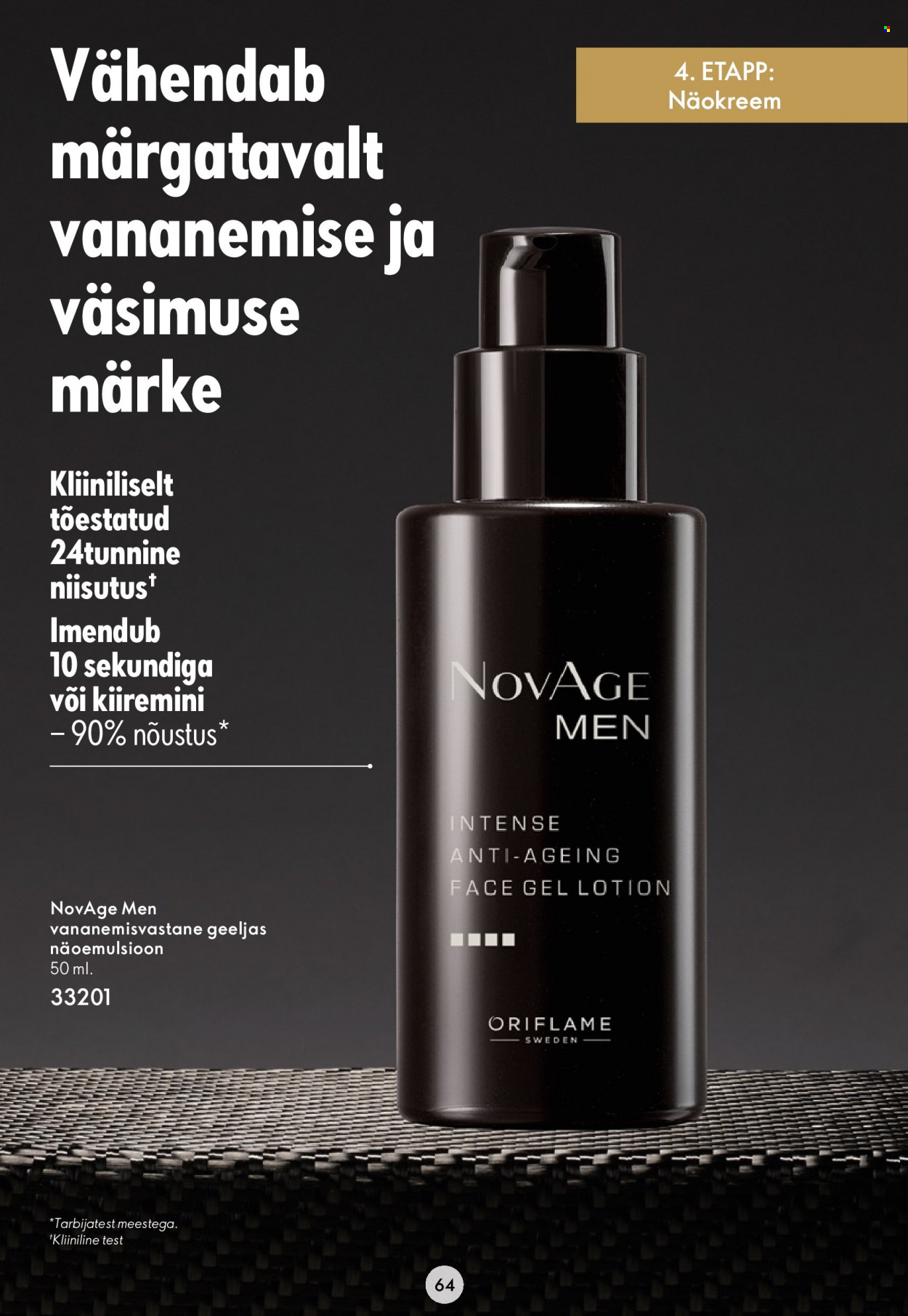 oriflame - Oriflame kliendileht - Novage+ tutvustus - page: 64