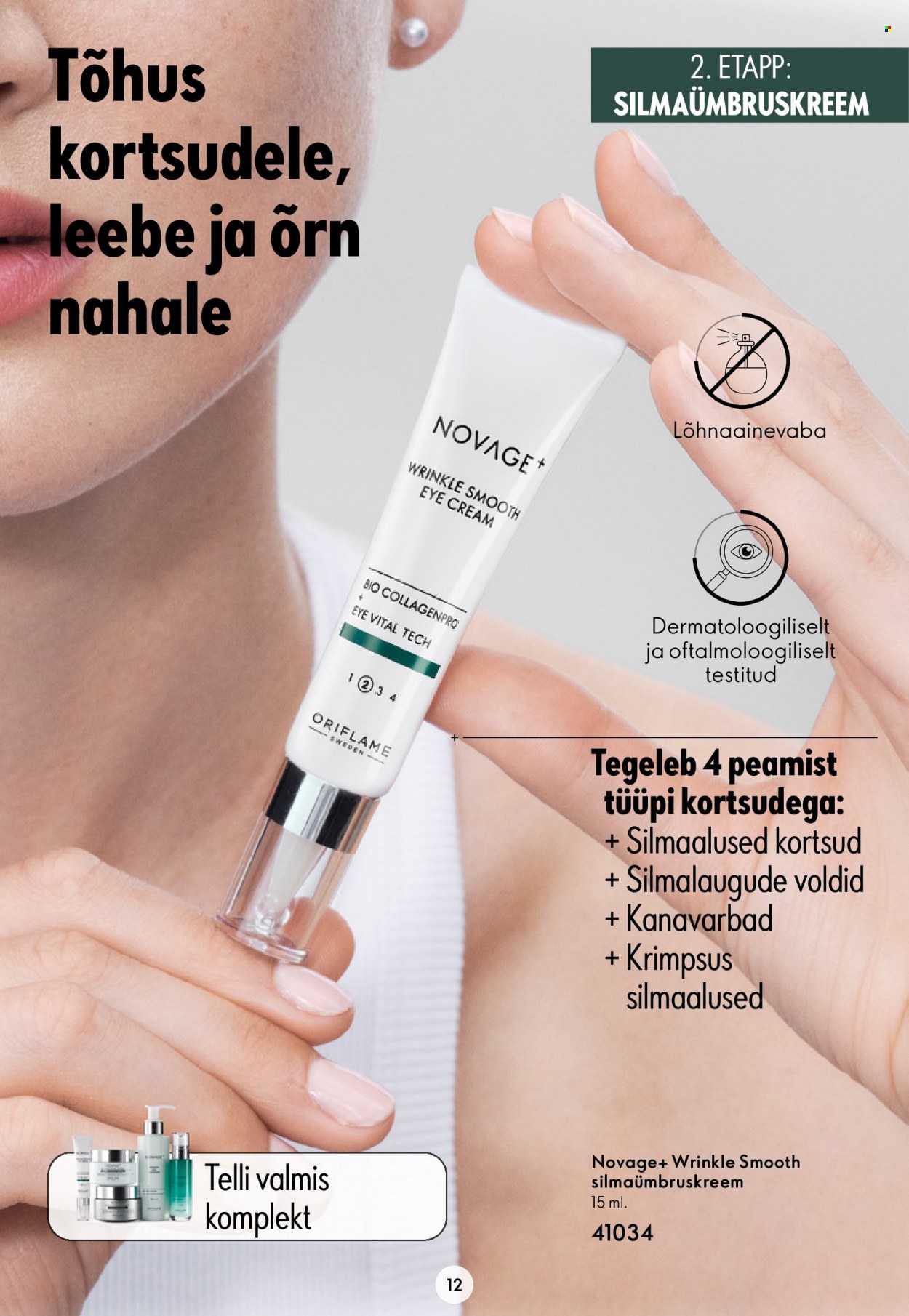 oriflame - Oriflame kliendileht - Novage+ tutvustus - page: 12