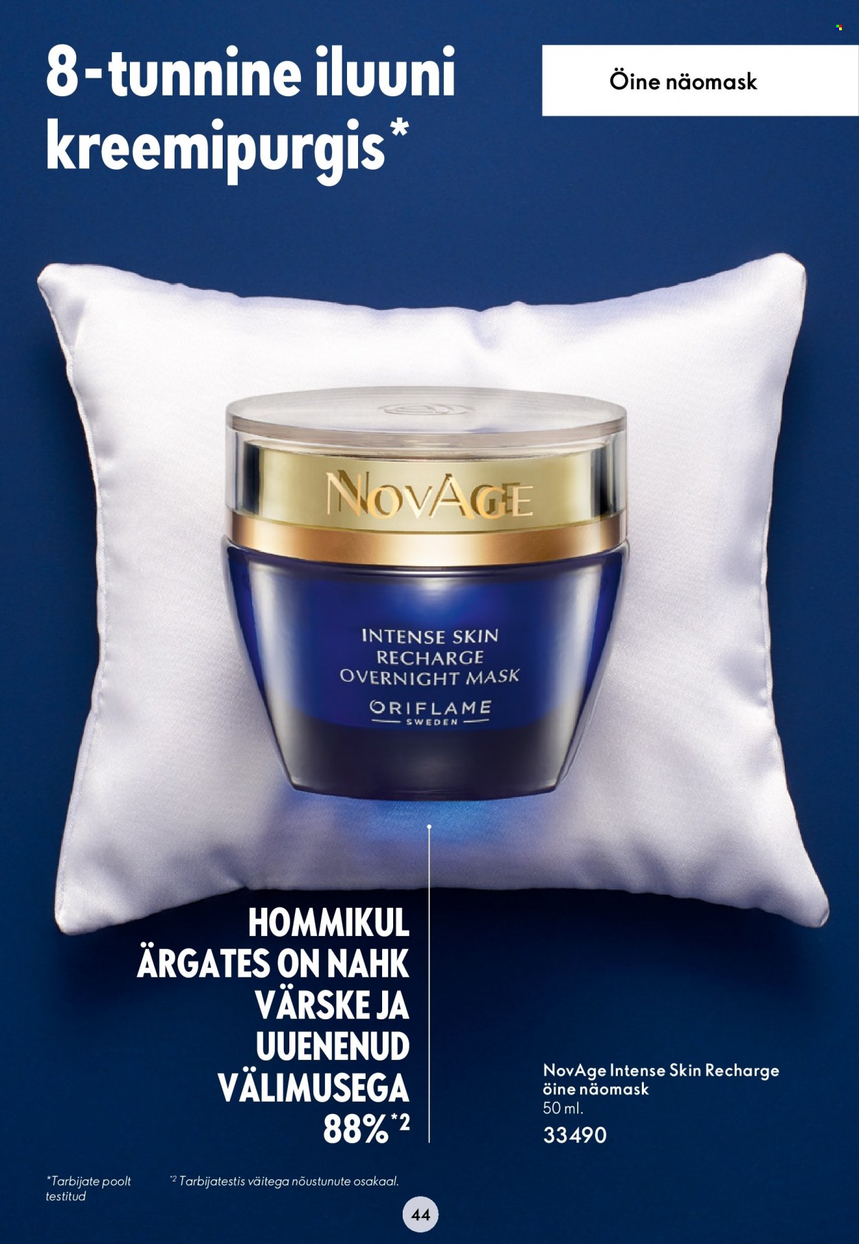 oriflame - Oriflame kliendileht - Novage+ tutvustus - page: 44