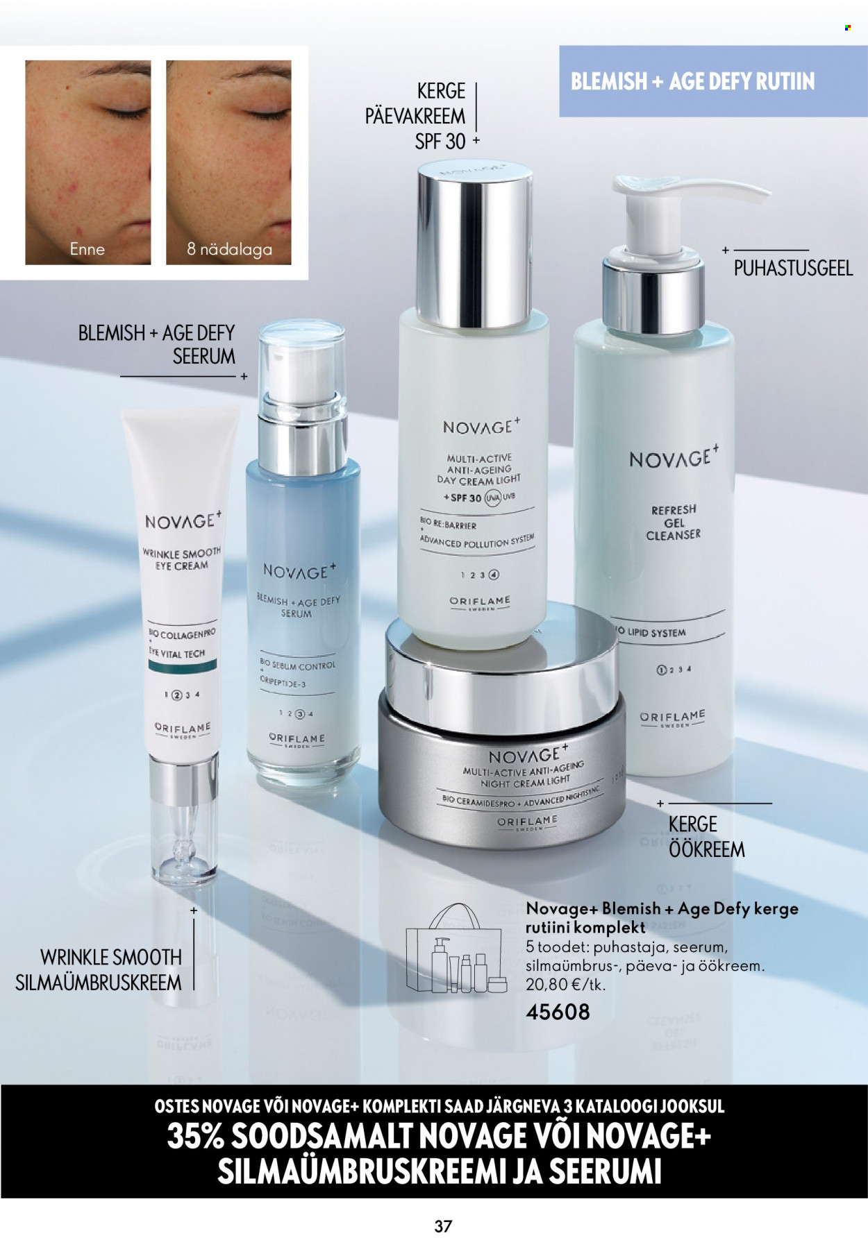 oriflame - Oriflame kliendileht - Novage+ tutvustus - page: 37