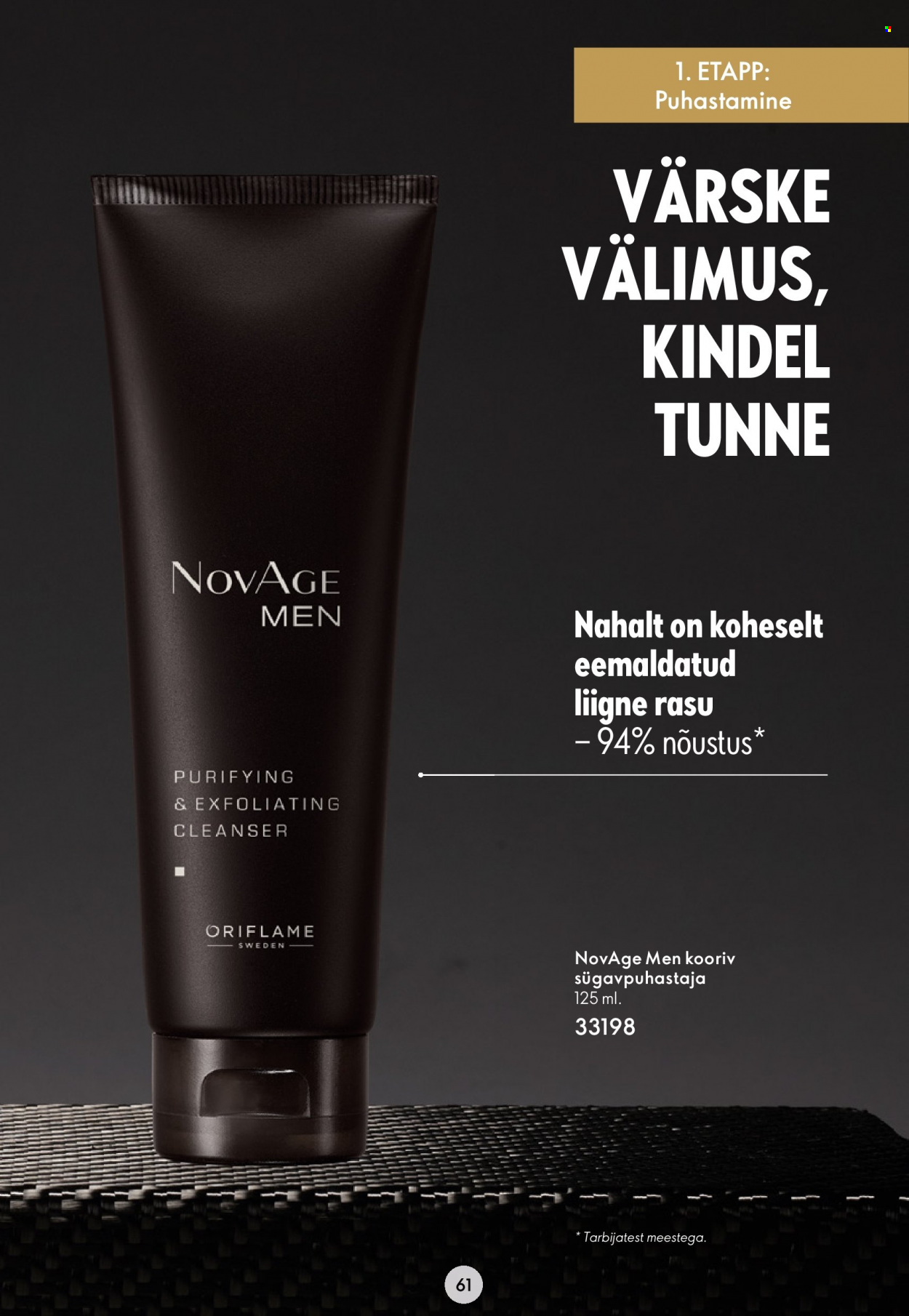 oriflame - Oriflame kliendileht - Novage+ tutvustus - page: 61