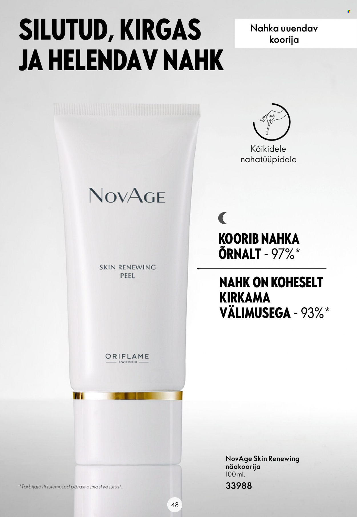oriflame - Oriflame kliendileht - Novage+ tutvustus - page: 48