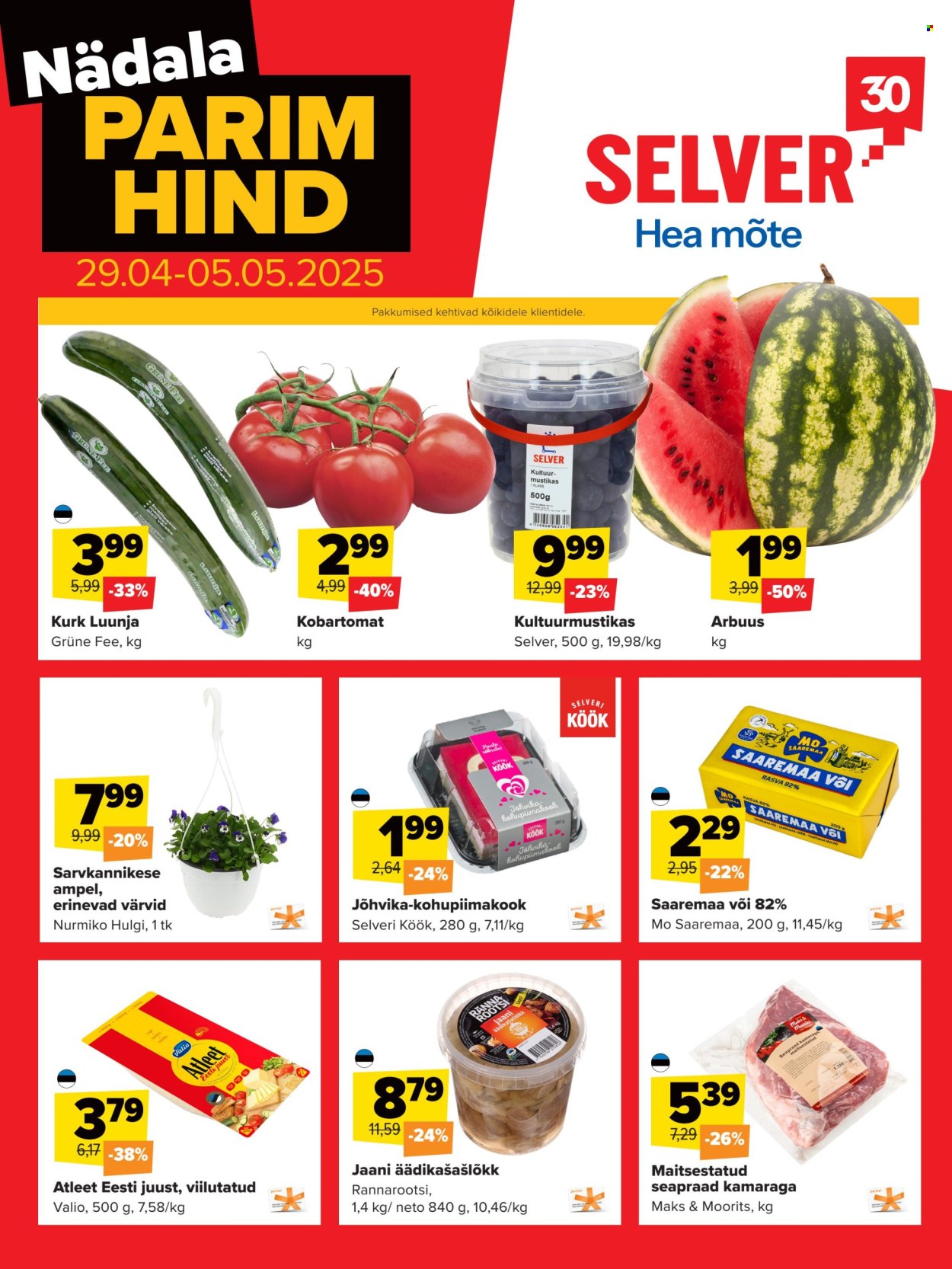 selver - Selver kliendileht - Hea mõte (29.04 - 5.05.2025)