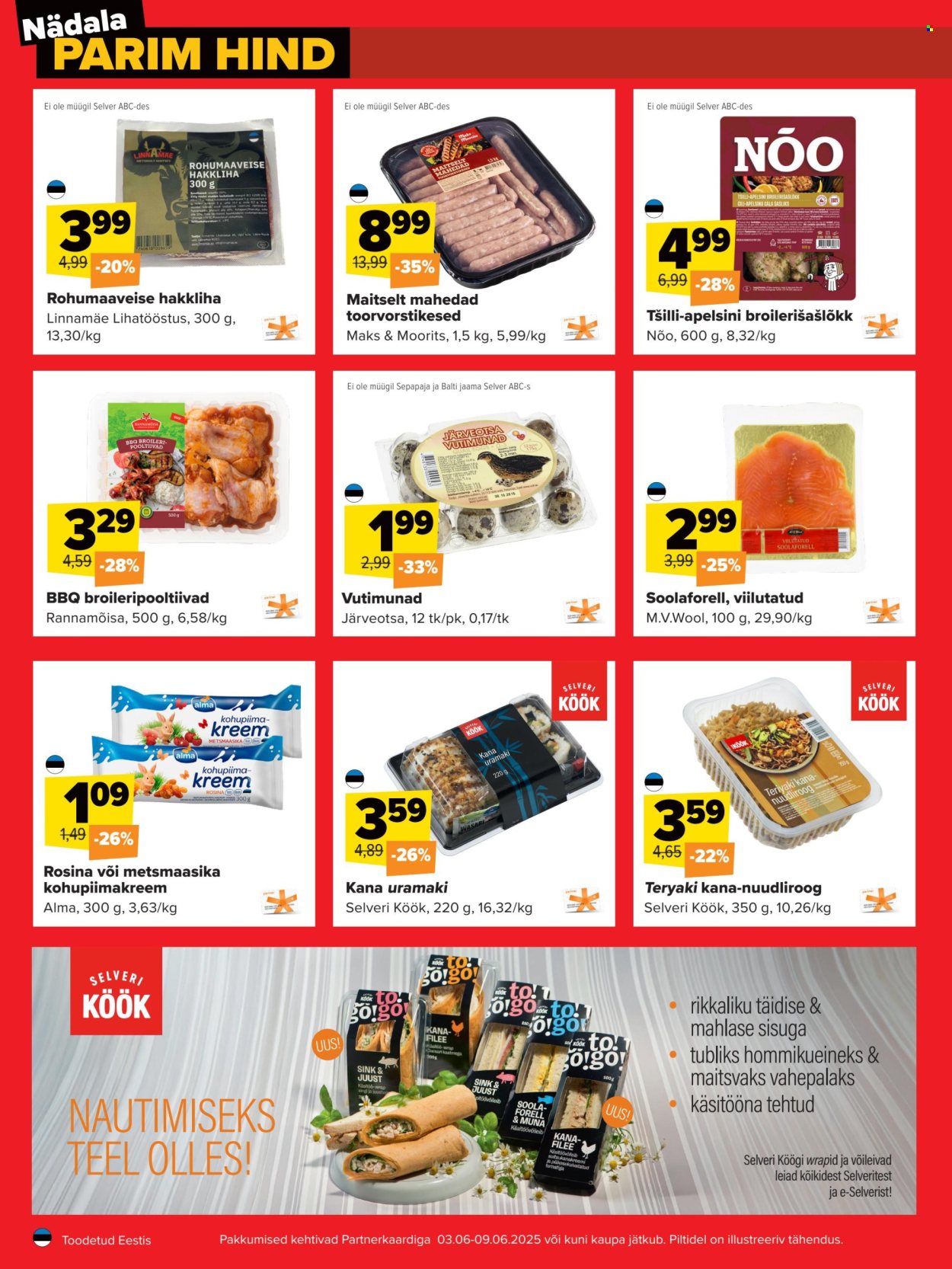 selver - Selver kliendileht - Nädala parim hind (3.06 - 9.06.2025) - page: 2