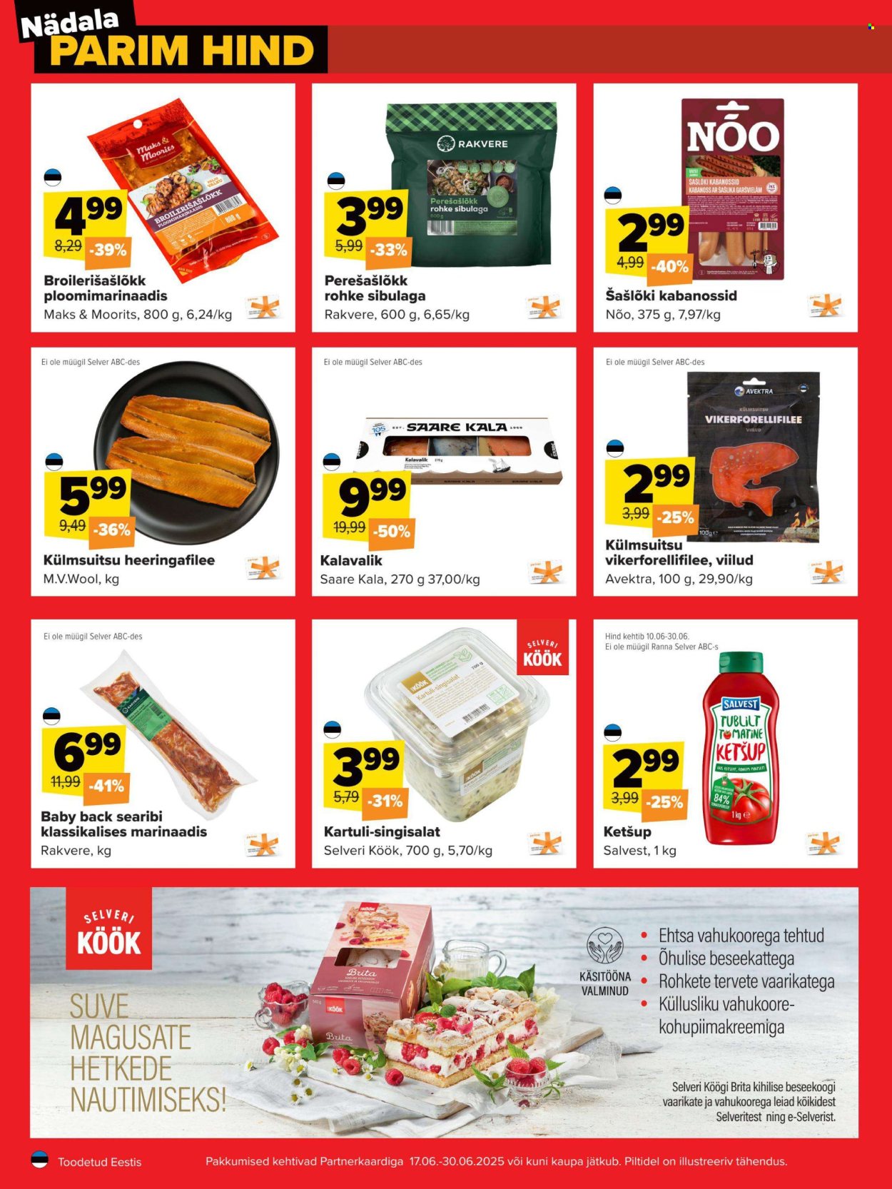 selver - Selver kliendileht - Nädala PARIM HIND (17.06 - 30.06.2025) - page: 2
