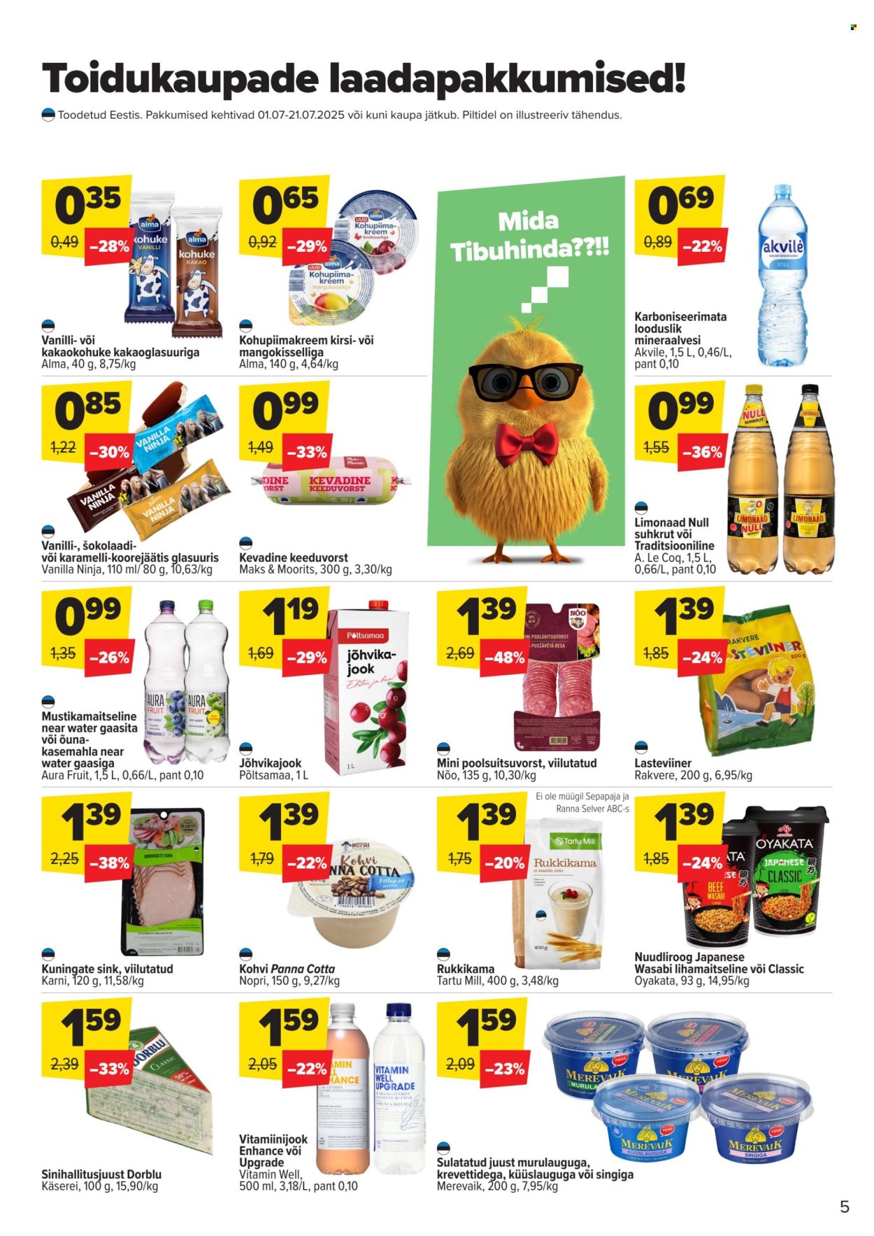 selver - Selver kliendileht - Selveri Laadapäevad (1.07 - 21.07.2025) - page: 5