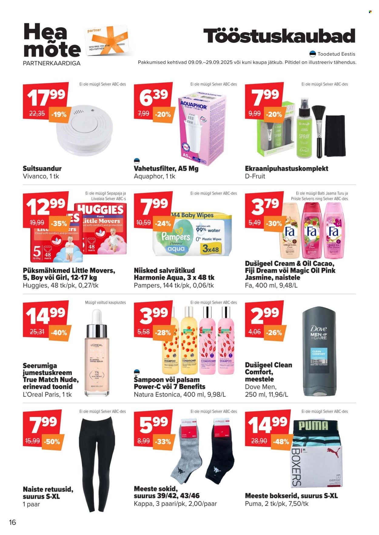 selver - Selver kliendileht - Hea Mõte (9.09 - 29.09.2025) - page: 16