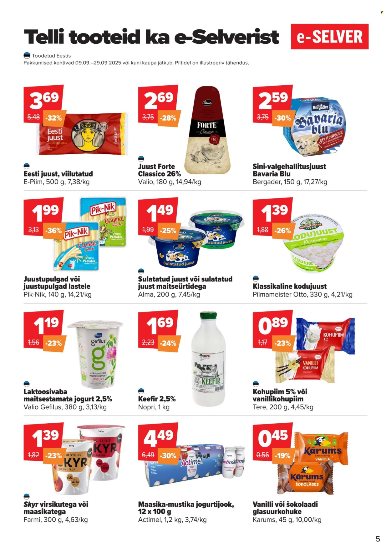 selver - Selver kliendileht - Hea Mõte (9.09 - 29.09.2025) - page: 5