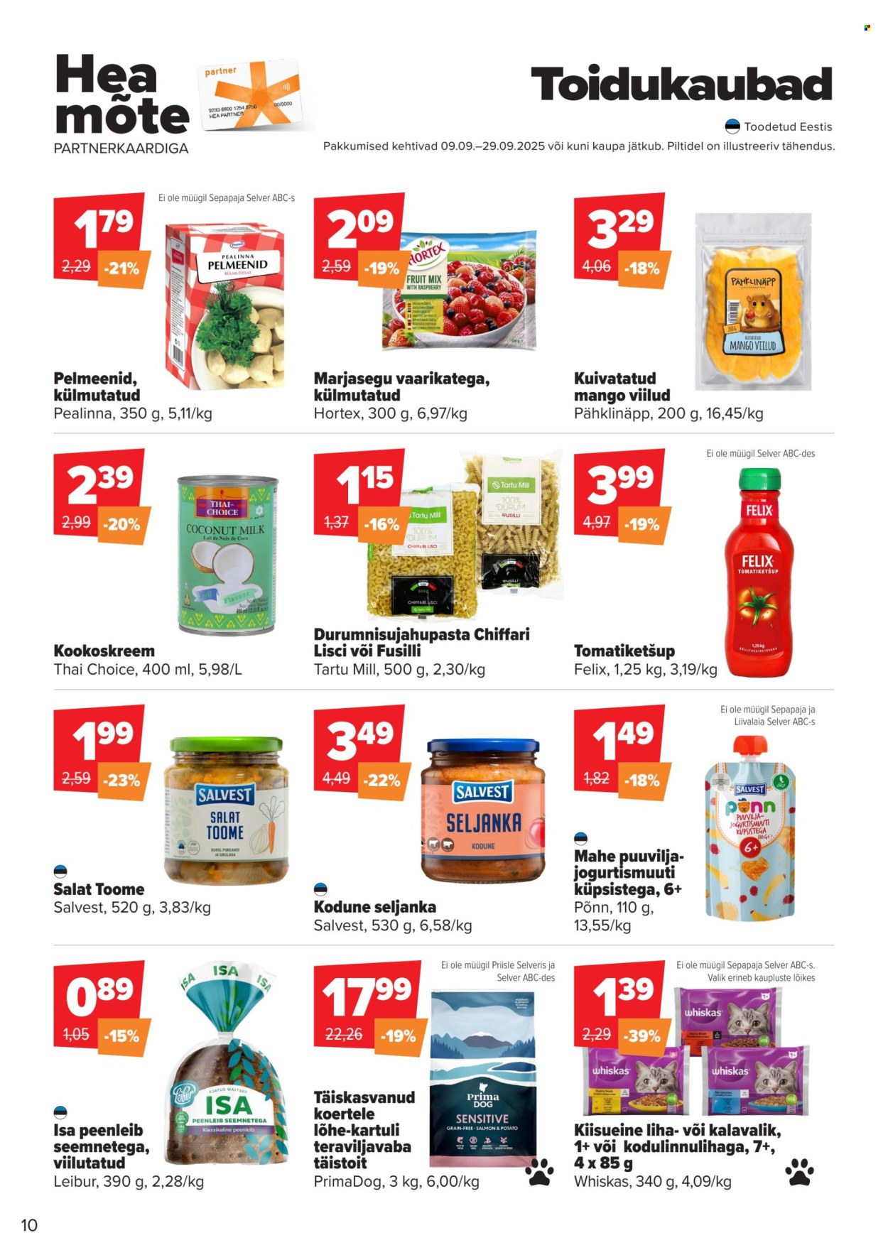 selver - Selver kliendileht - Hea Mõte (9.09 - 29.09.2025) - page: 10