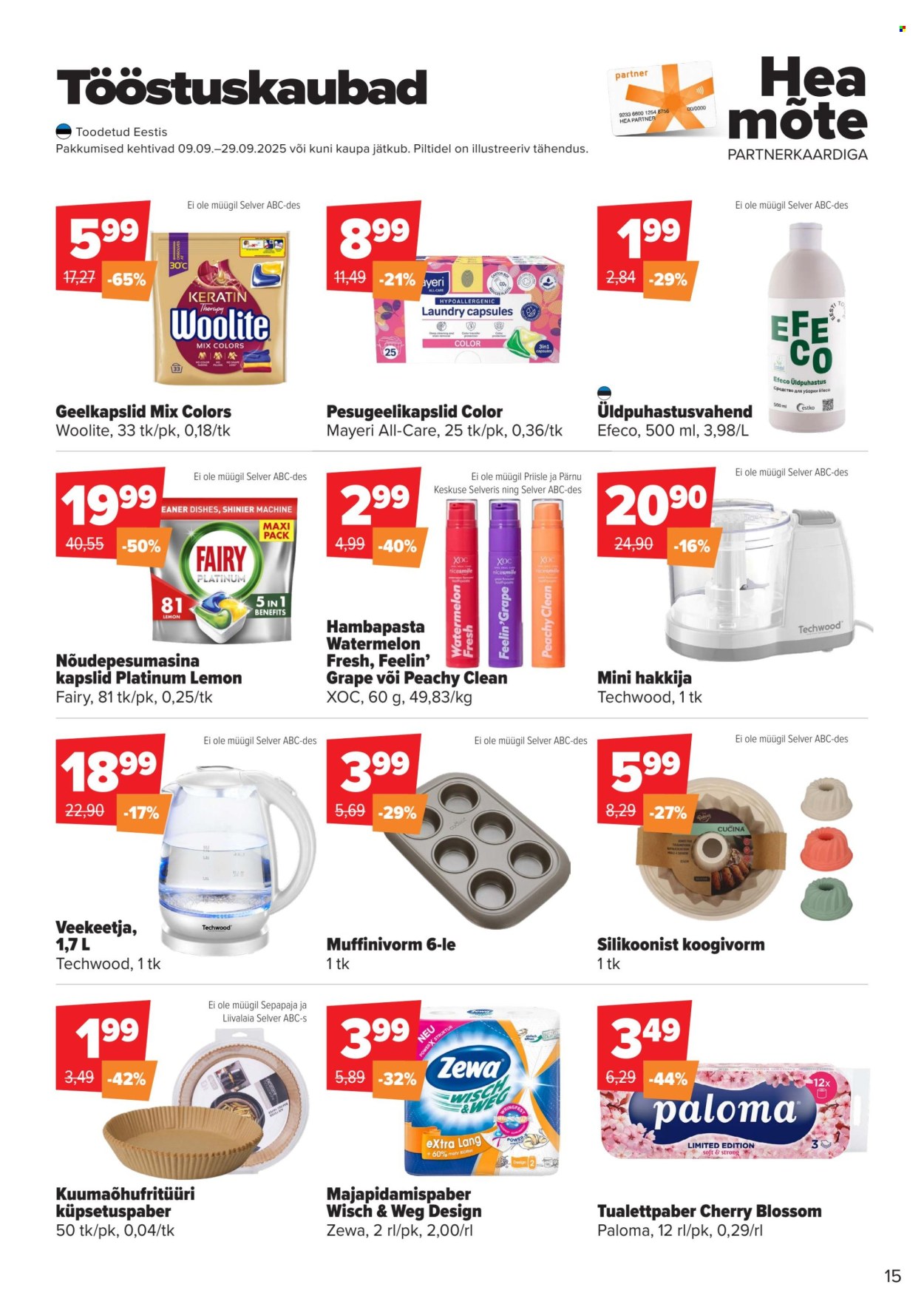 selver - Selver kliendileht - Hea Mõte (9.09 - 29.09.2025) - page: 15