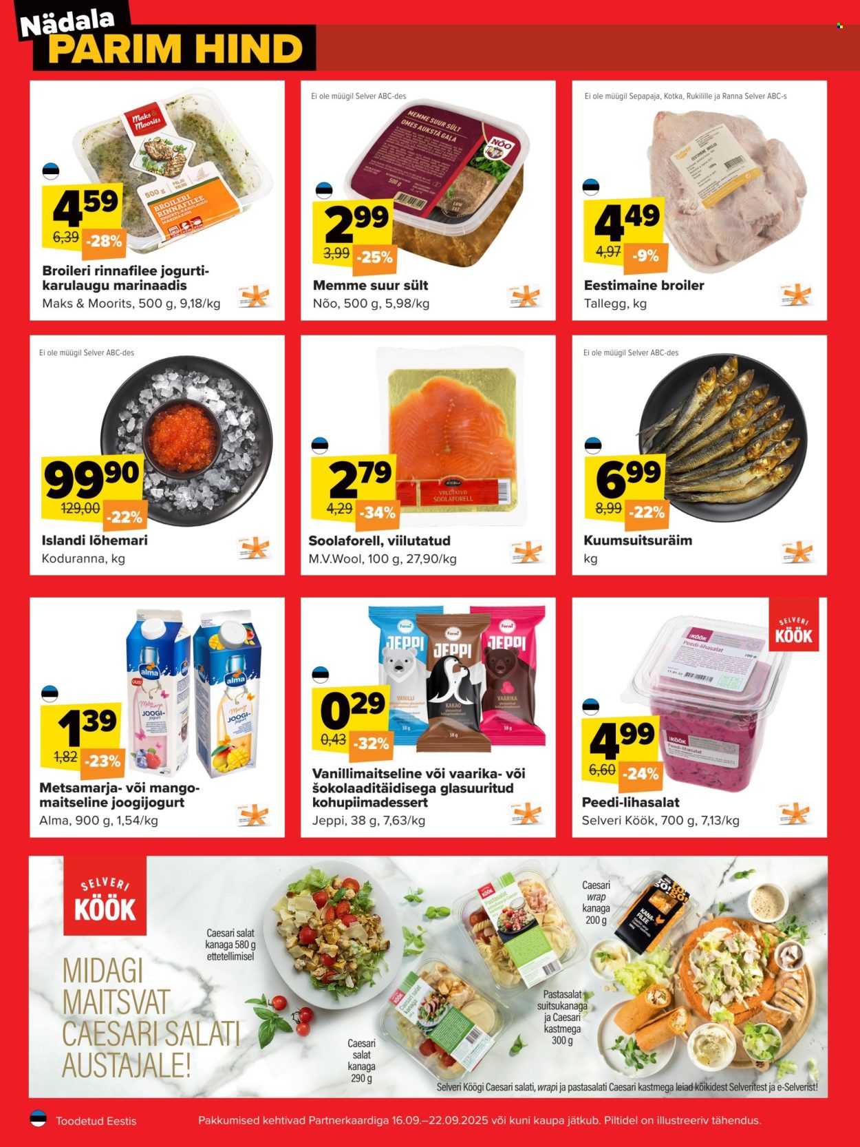 selver - Selver kliendileht (16.09 - 22.09.2025) - page: 2