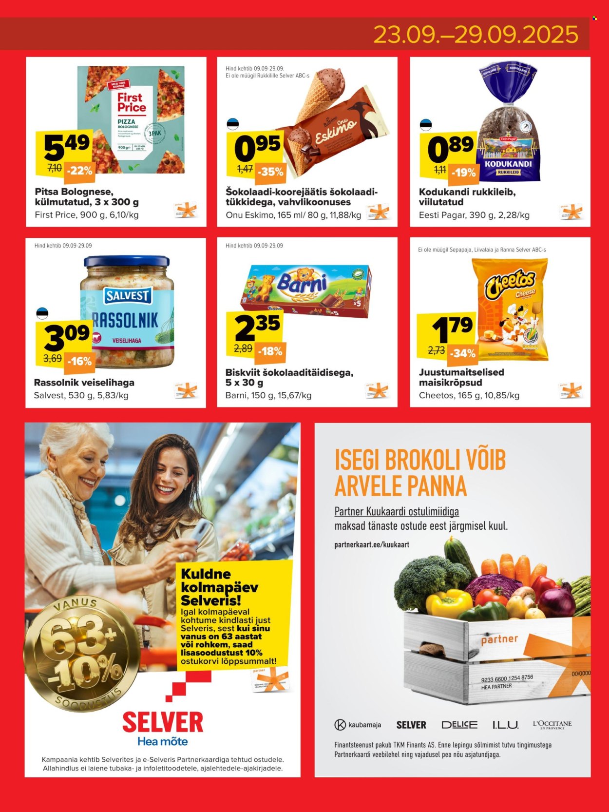 selver - Selver kliendileht - Nädala parim hind (23.09 - 29.09.2025) - page: 3